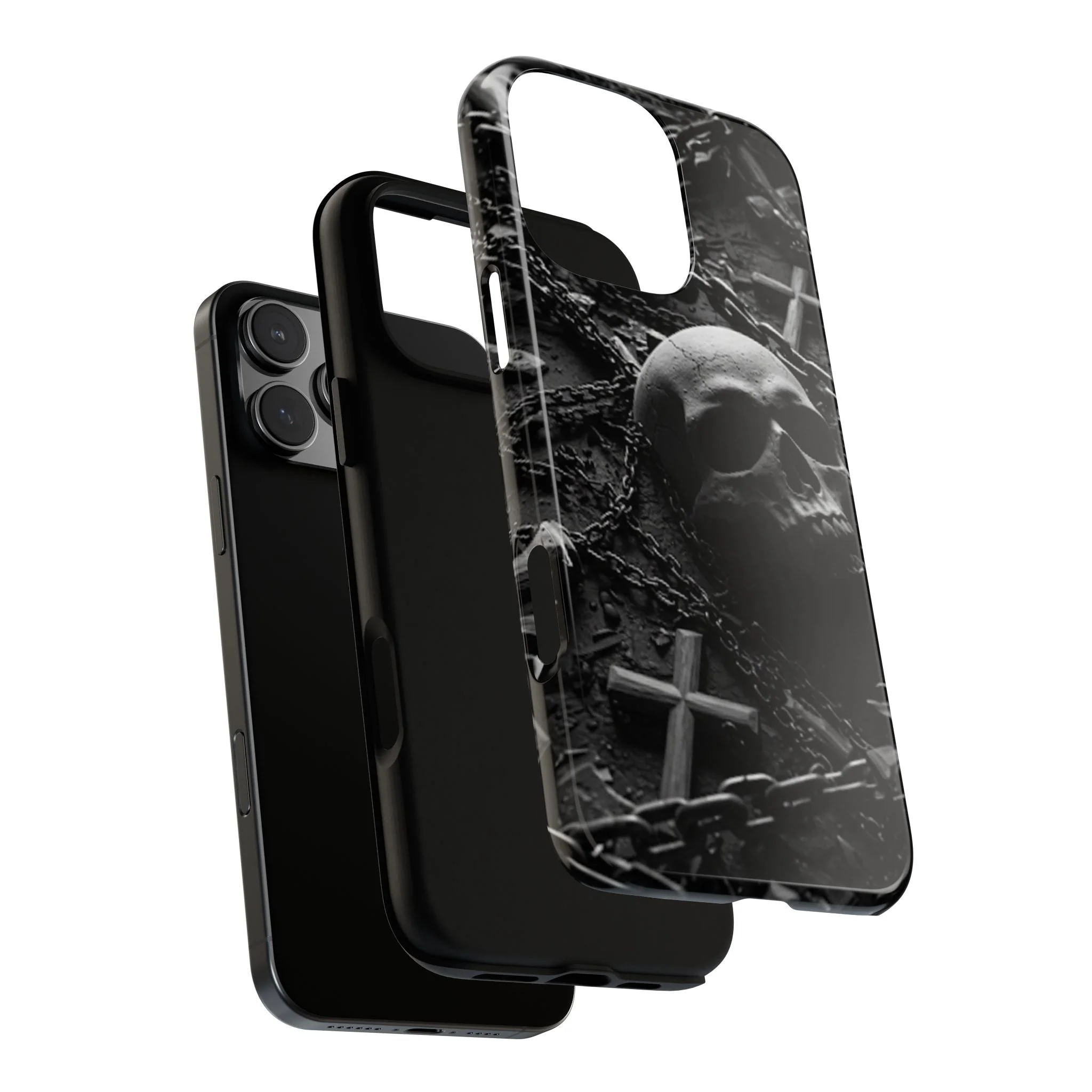Gothic Skull Tough Phone Case - Image 102