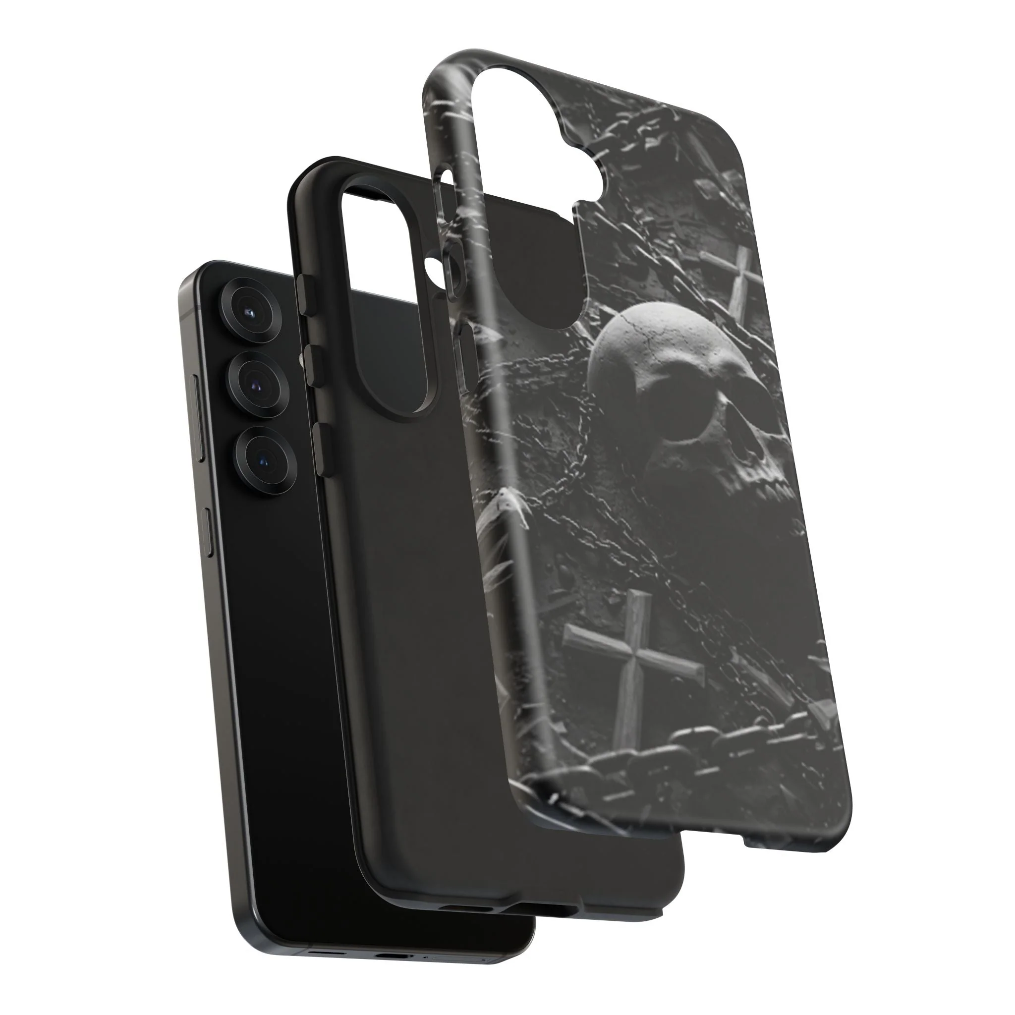 Gothic Skull Tough Phone Case - Image 120