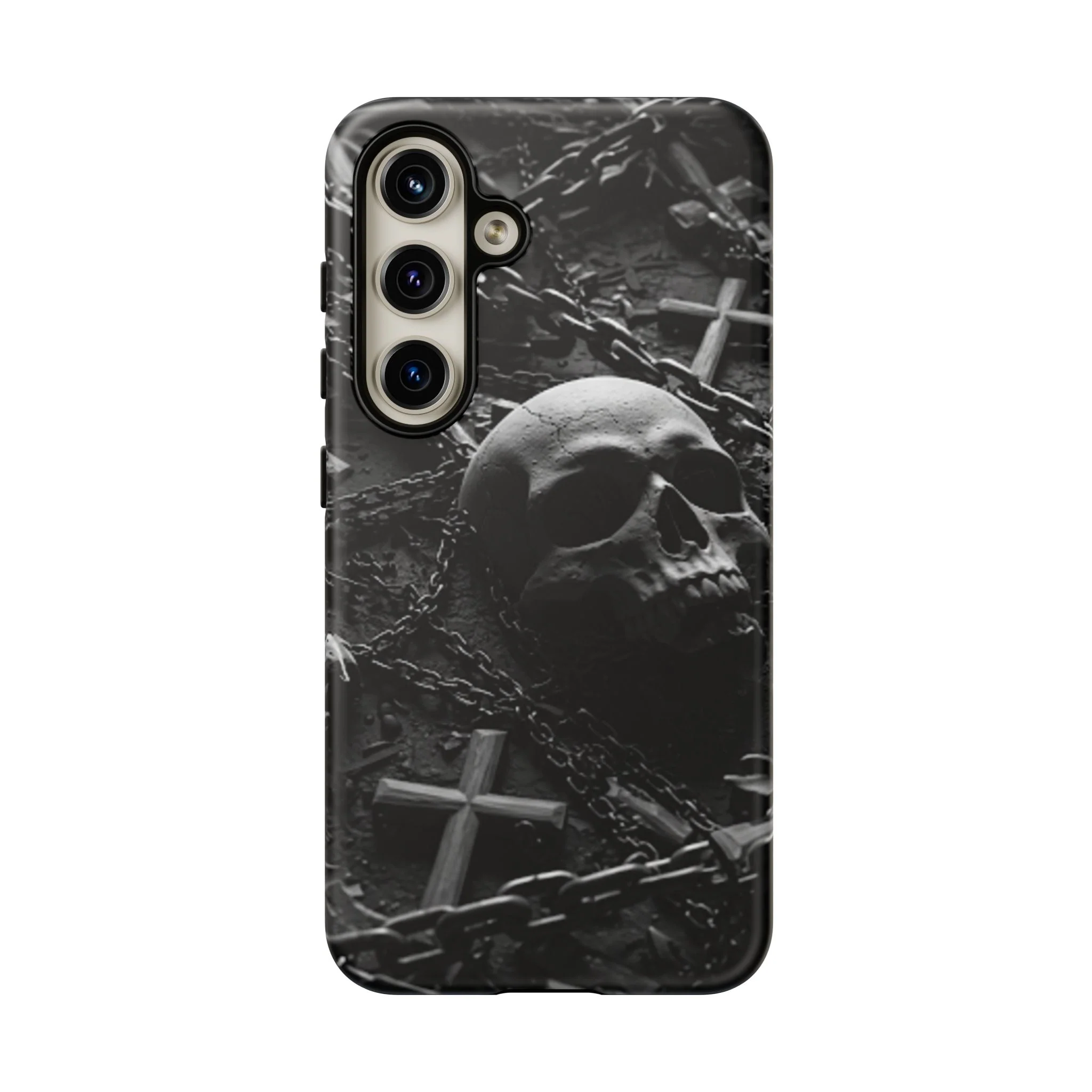 Gothic Skull Tough Phone Case - Image 32