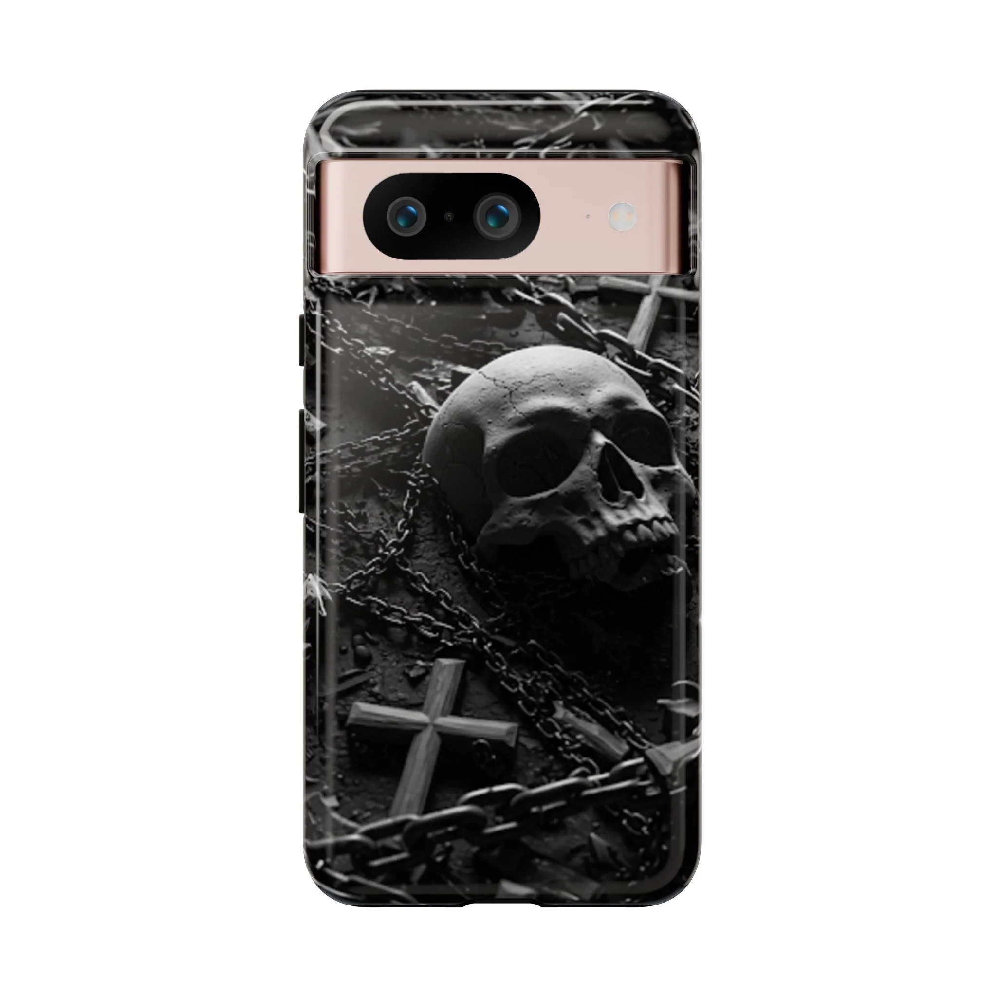 Gothic Skull Tough Phone Case - Image 33