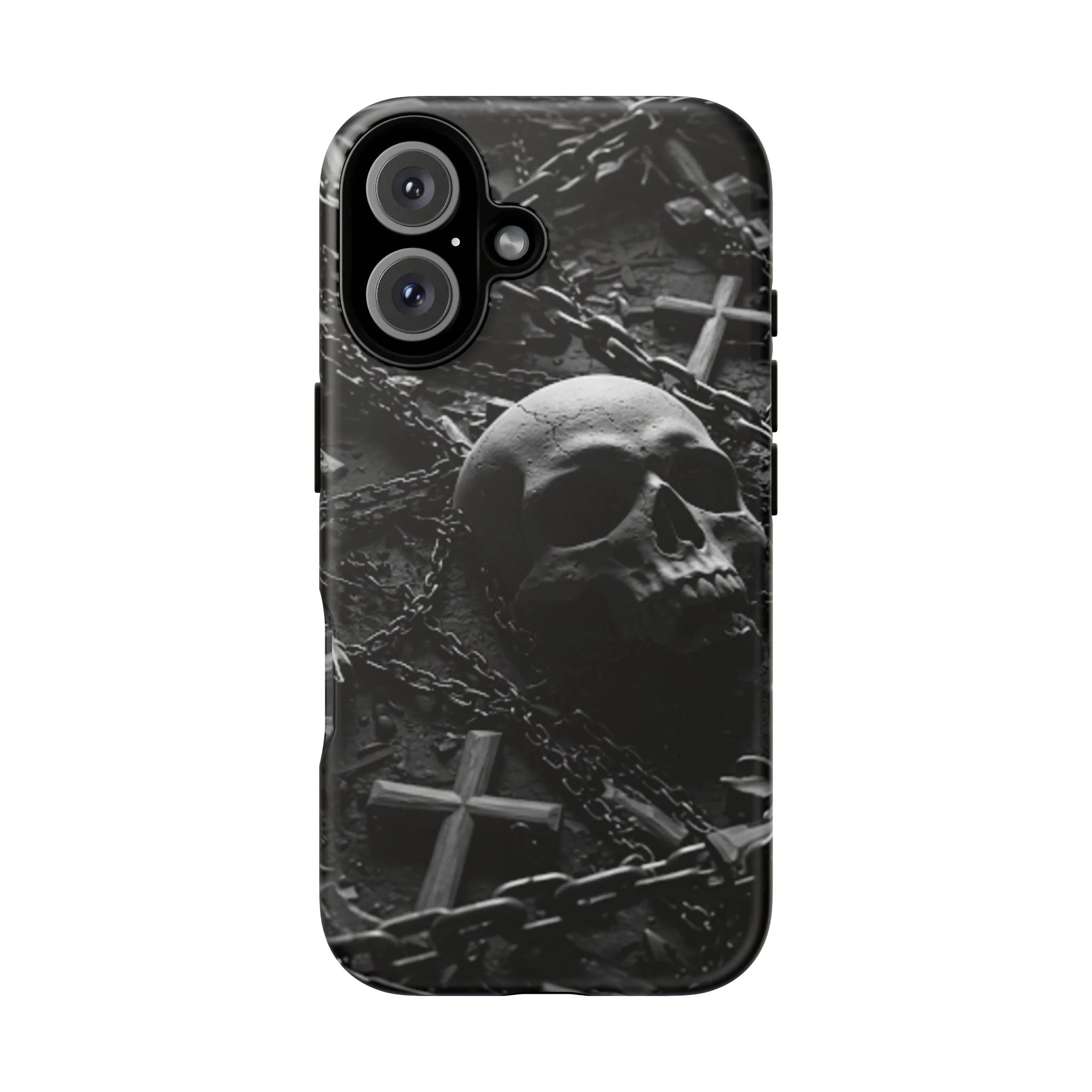 Gothic Skull Tough Phone Case - Image 36