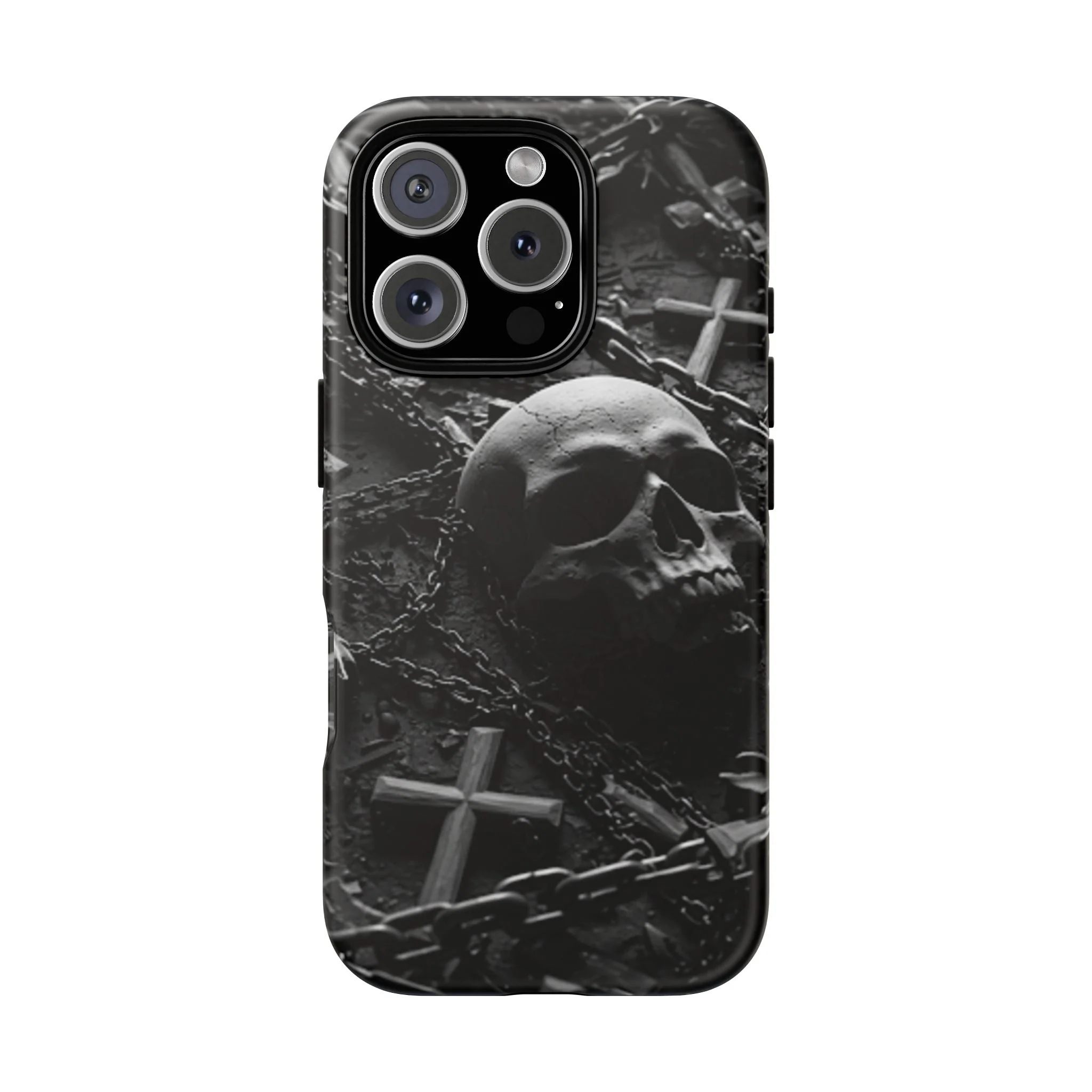 Gothic Skull Tough Phone Case - Image 38