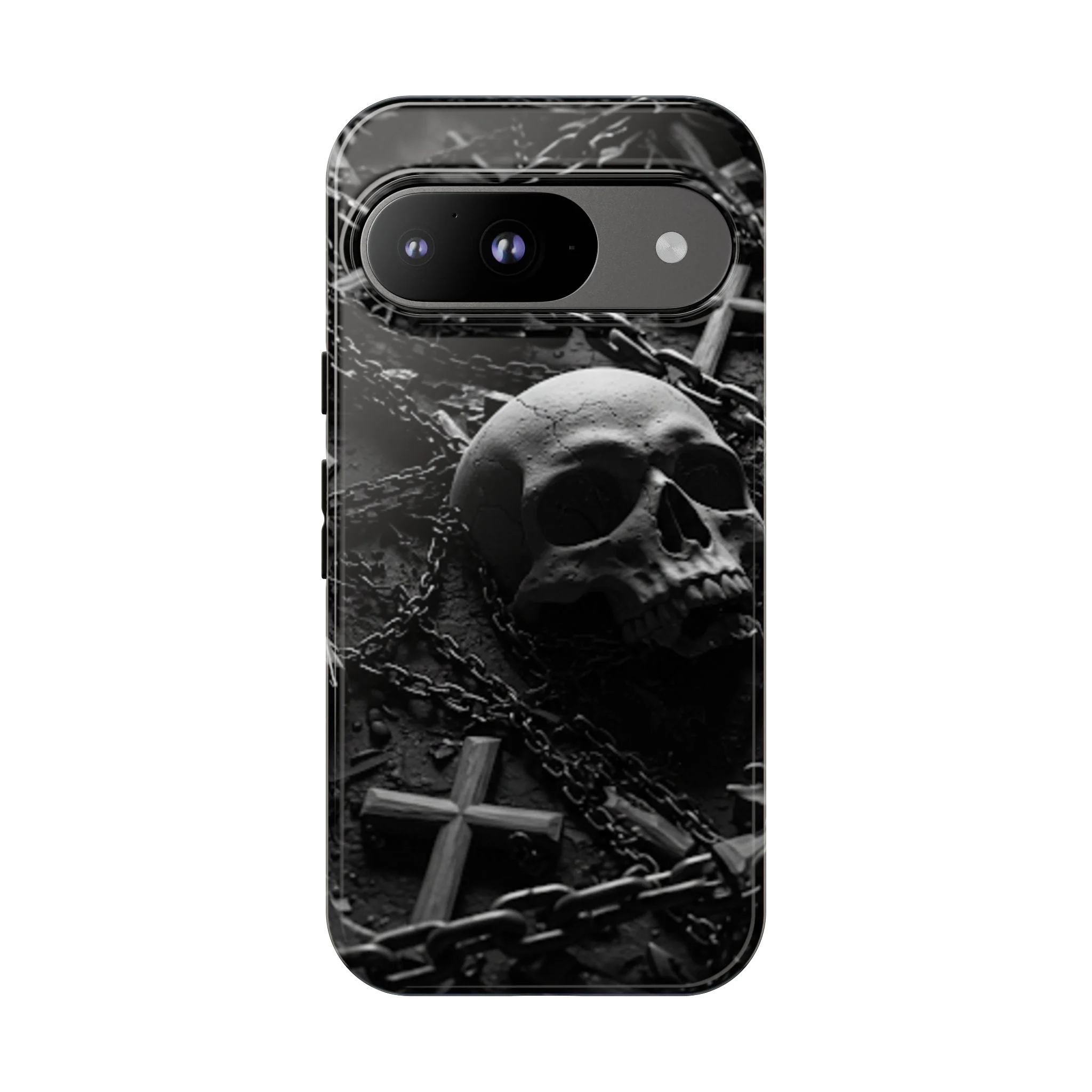 Gothic Skull Tough Phone Case - Image 41