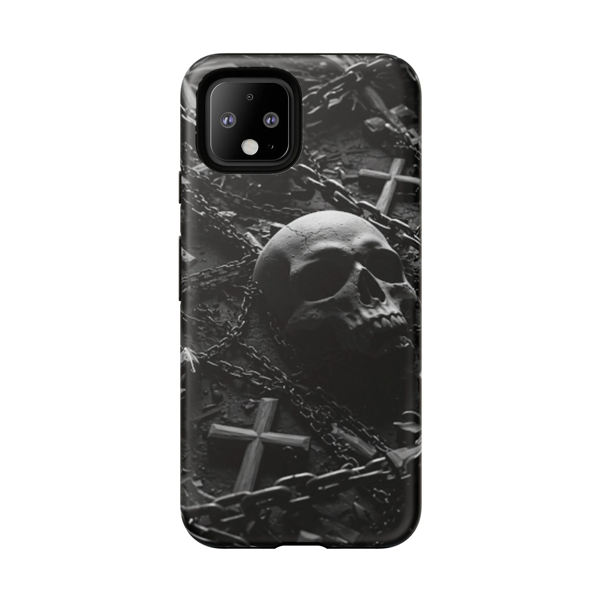 Gothic Skull Tough Phone Case - Image 44