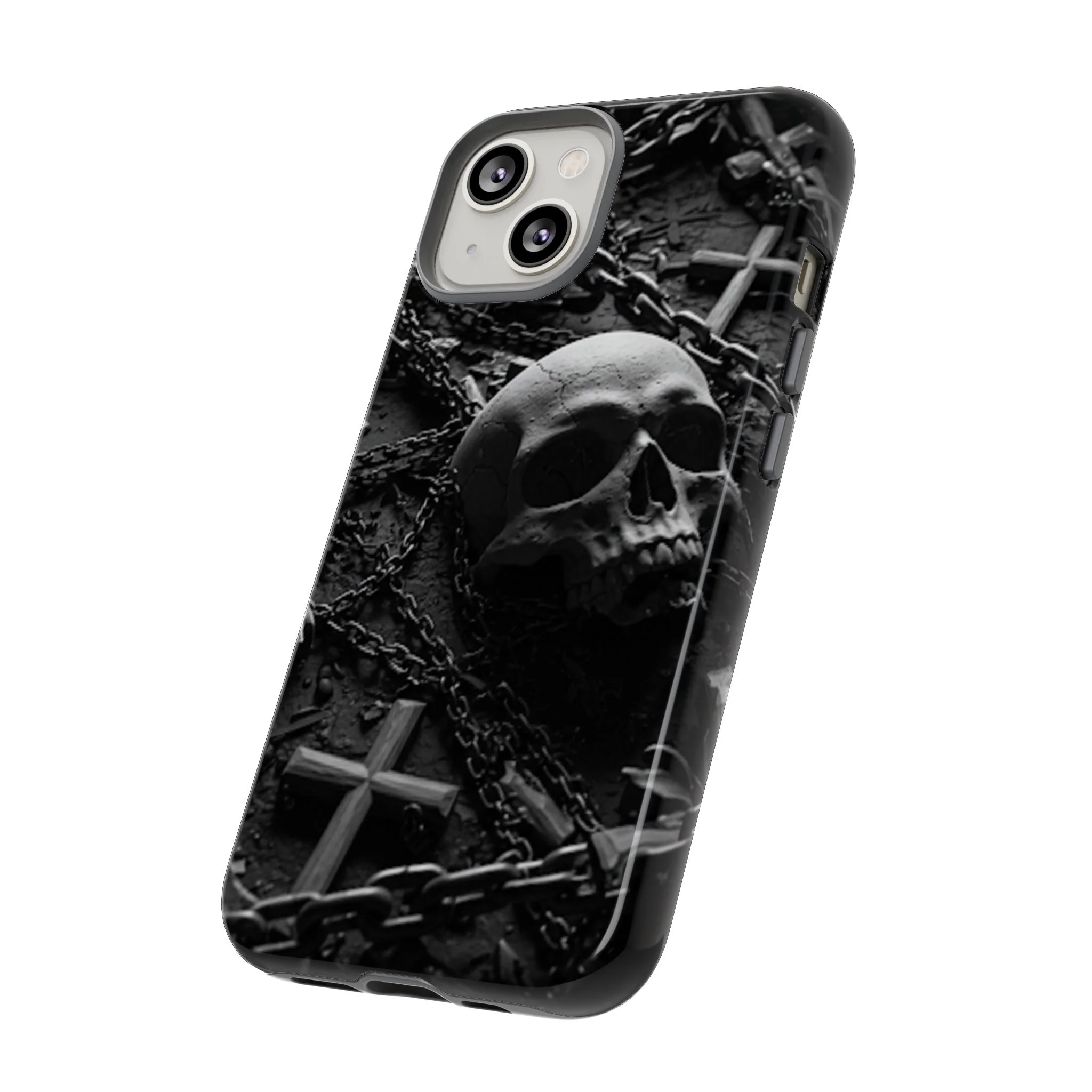 Gothic Skull Tough Phone Case - Image 55