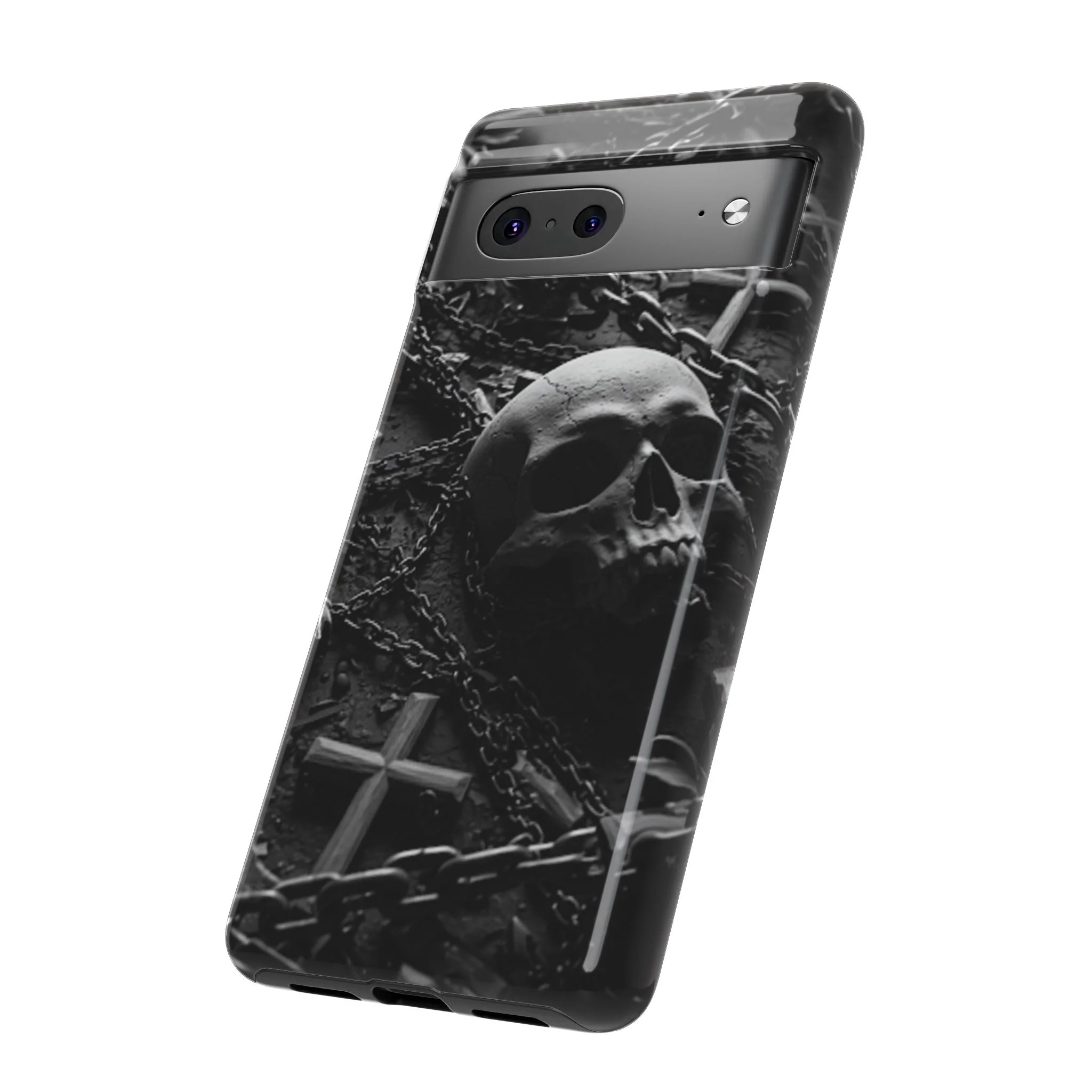 Gothic Skull Tough Phone Case - Image 67