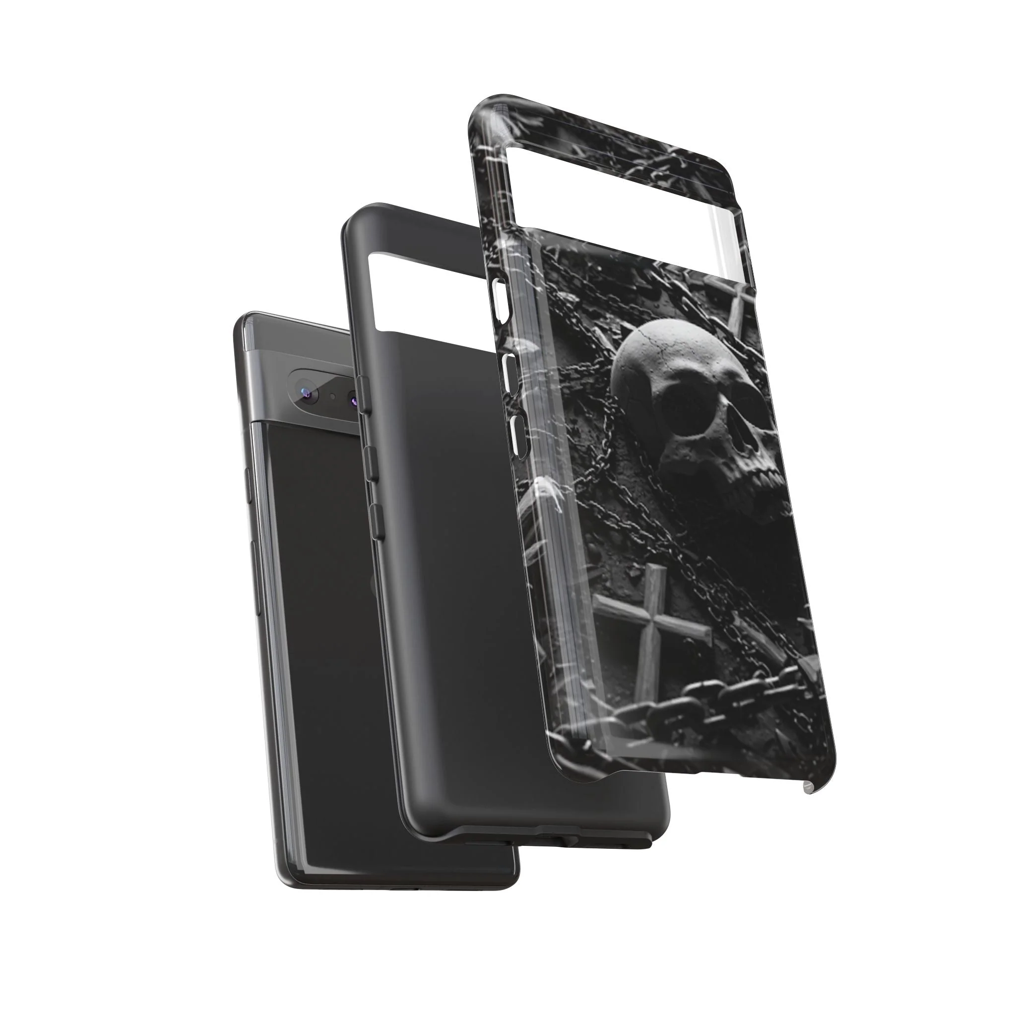 Gothic Skull Tough Phone Case - Image 68