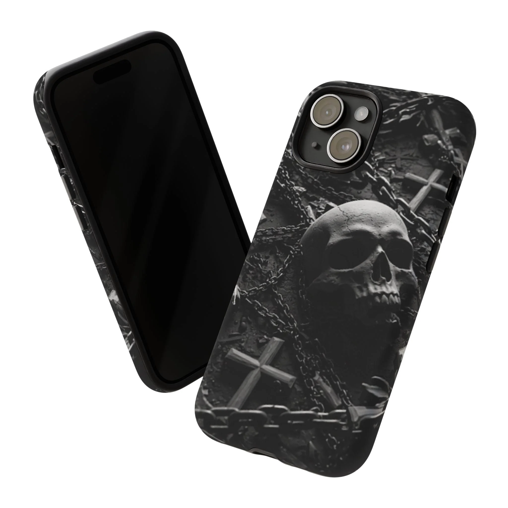 Gothic Skull Tough Phone Case - Image 75
