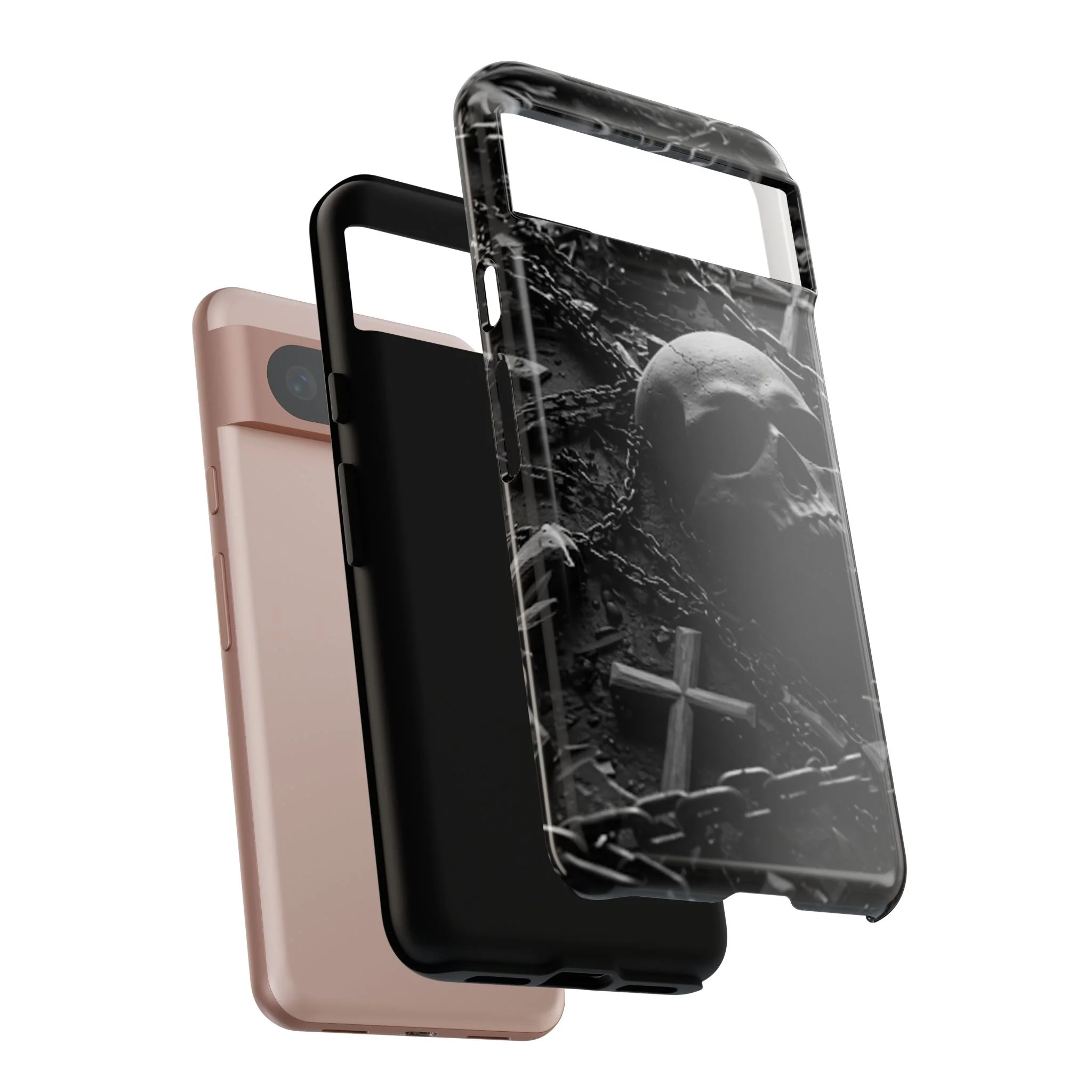 Gothic Skull Tough Phone Case - Image 85