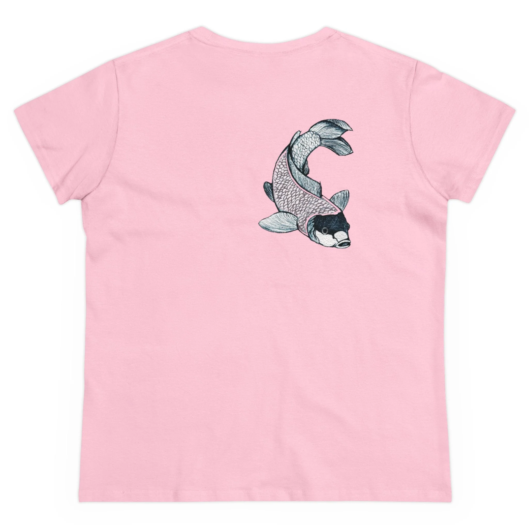 Graffiti Lotus Bloom Women's Cotton Tee - Image 21