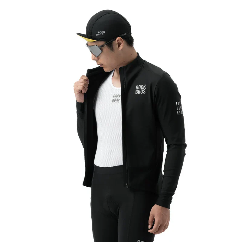 Graphene Winter Cycling Jacket for 32–41°F Windproof Cold Weather Gear - Image 6