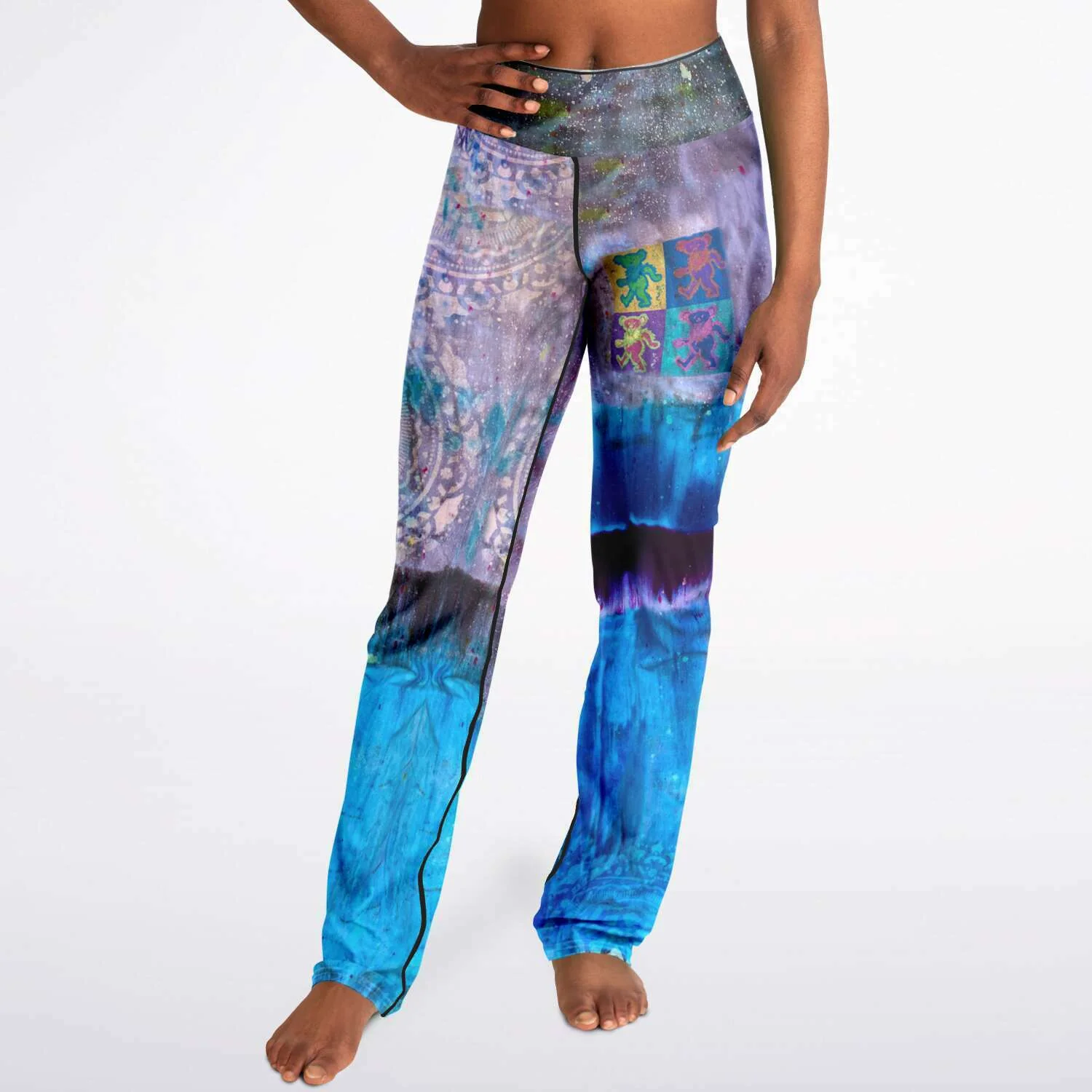 Grateful Bears Flare Leggings - Image 10