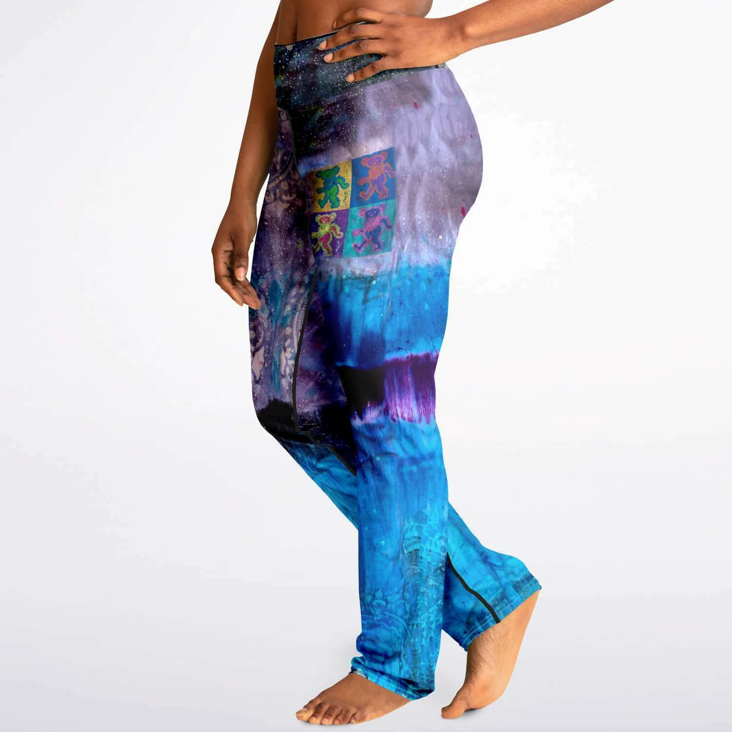 Grateful Bears Flare Leggings - Image 13