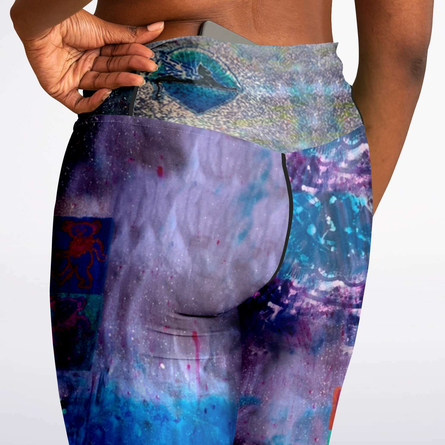 Grateful Bears Flare Leggings - Image 14