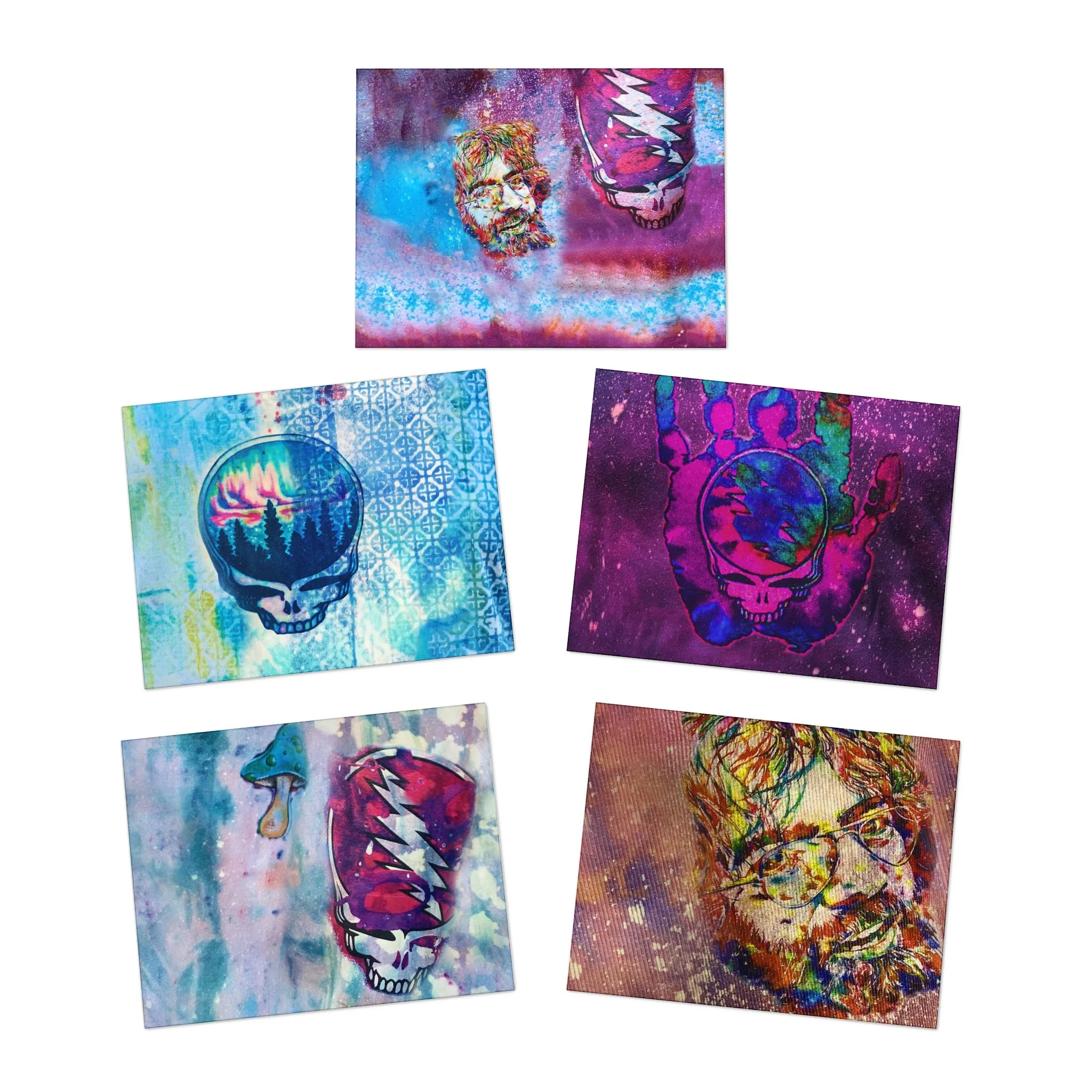 Grateful Jam Greeting Cards - Image 7
