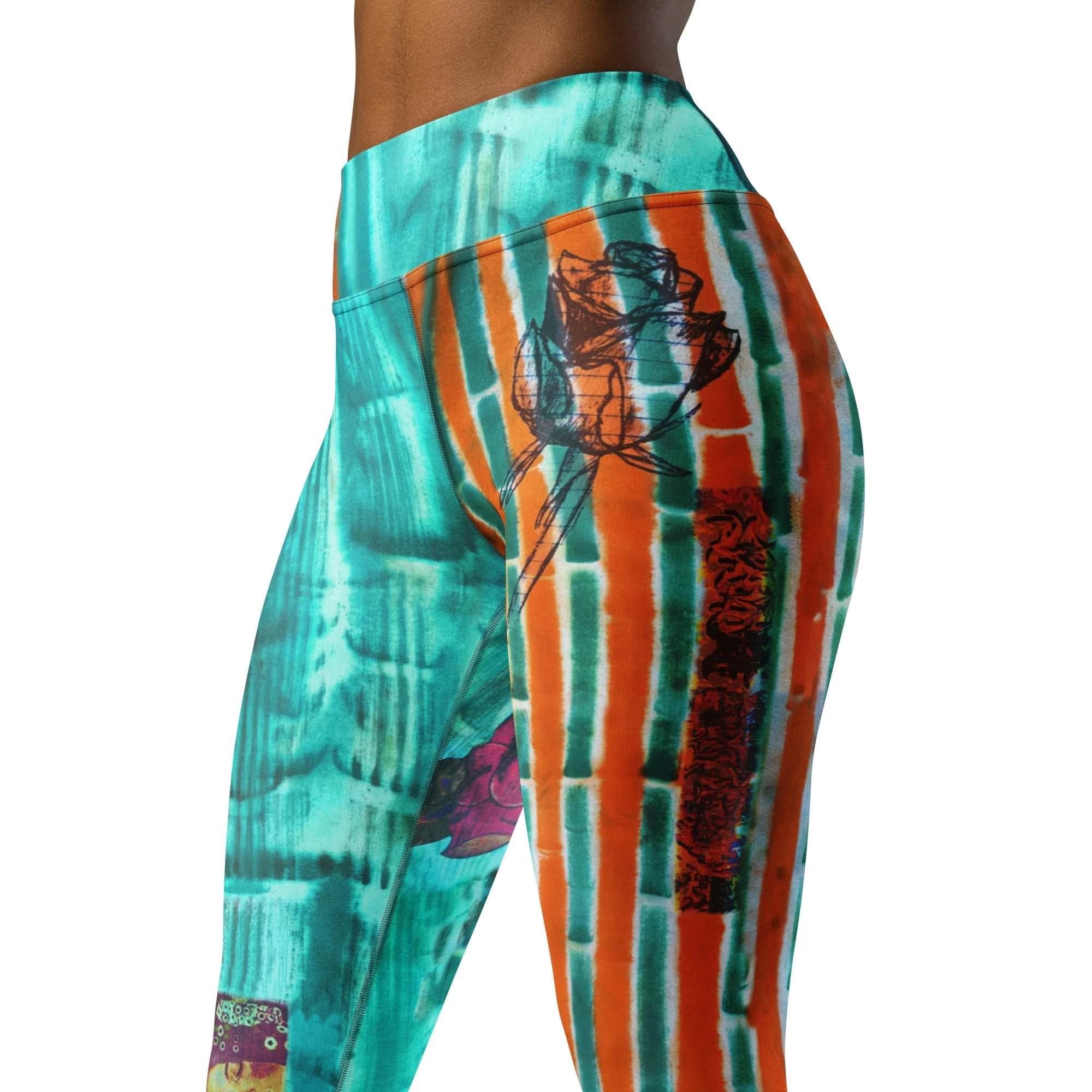 Gratitude High Waist Leggings - Image 8