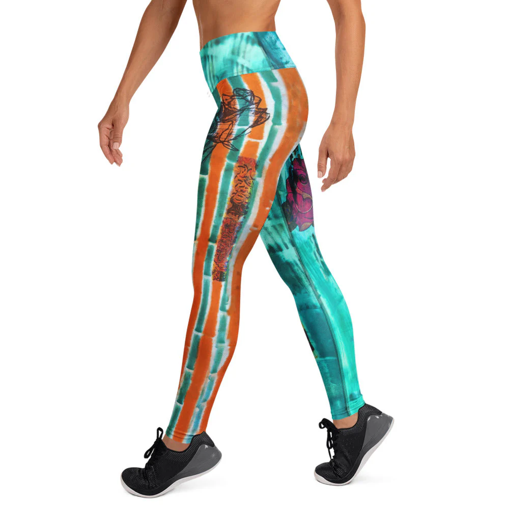 Gratitude with Maria Yoga Leggings - Image 6