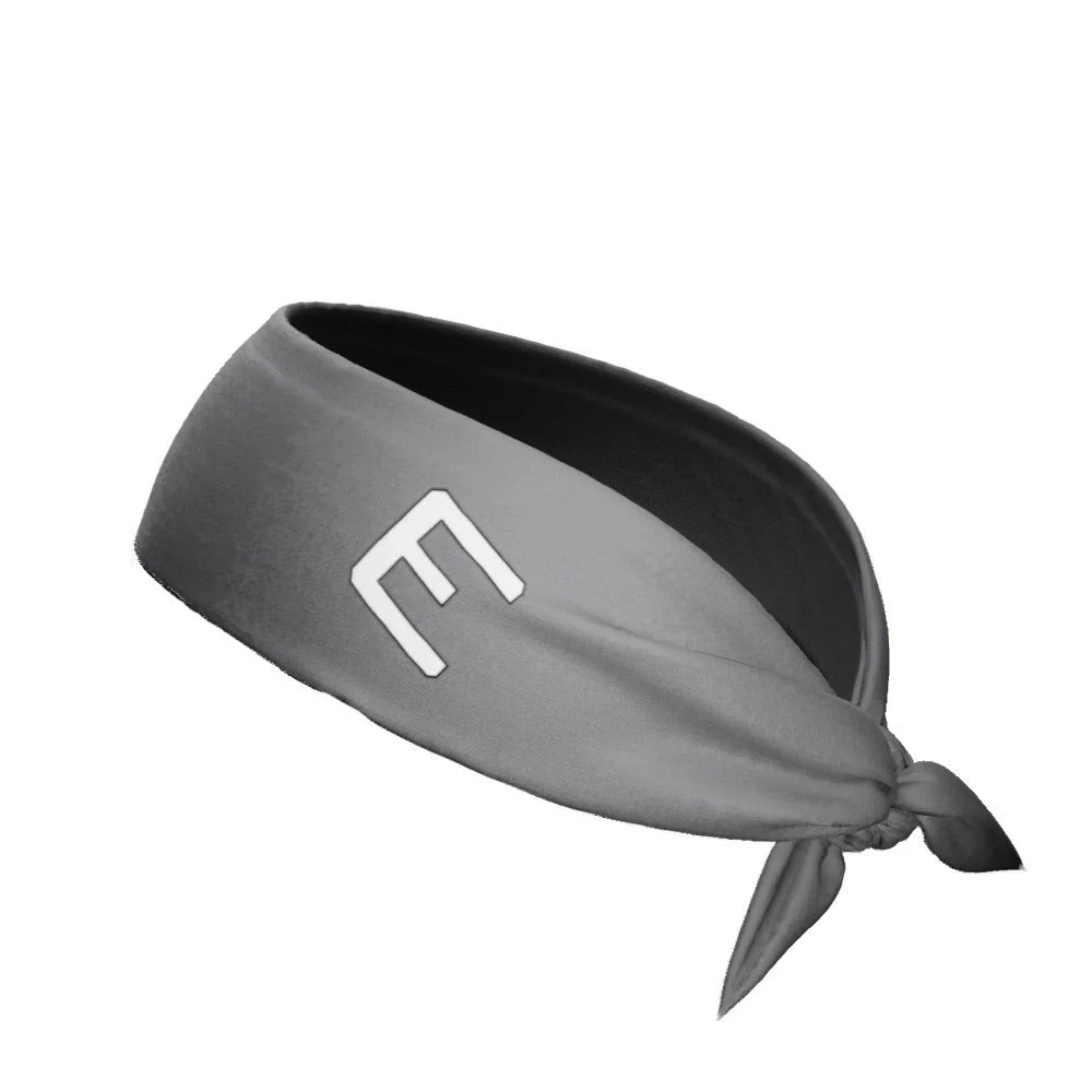 Grey Tie Headband - Image 4