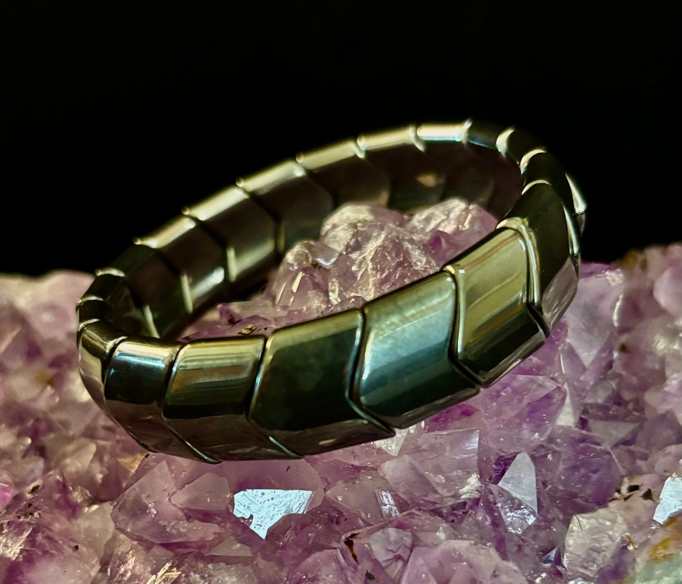 Grounded Strength Bracelet – Balance • Protection • Confidence (Medium–Large Wrists) - Image 10