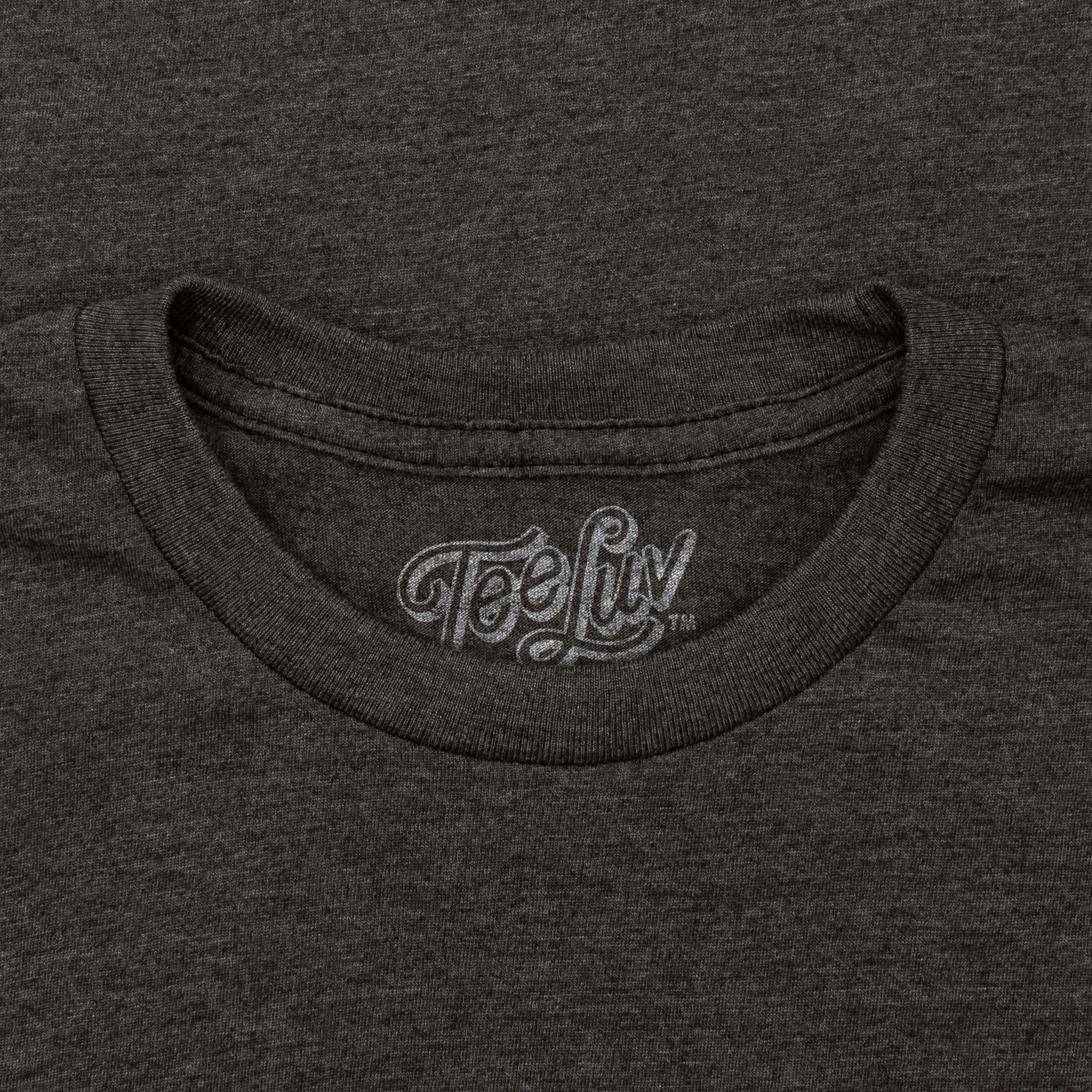 Gumby and Pokey Cowboy T-Shirt - Charcoal Gray Heather - Image 3