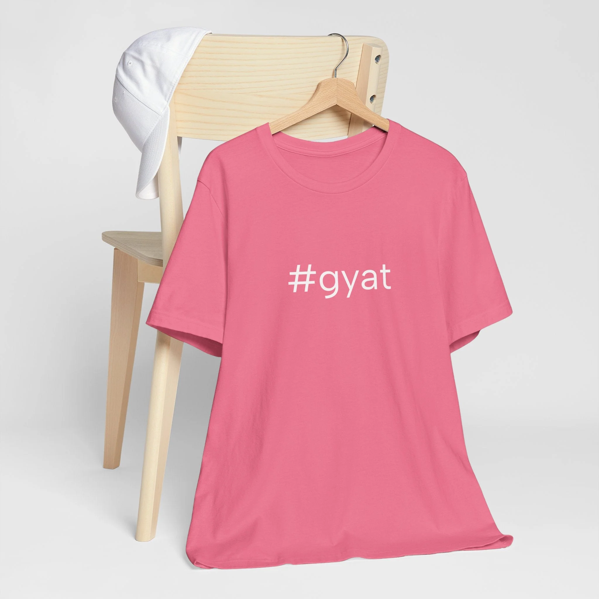 #gyat Unisex High End Cotton Short Sleeve Tee - Image 95