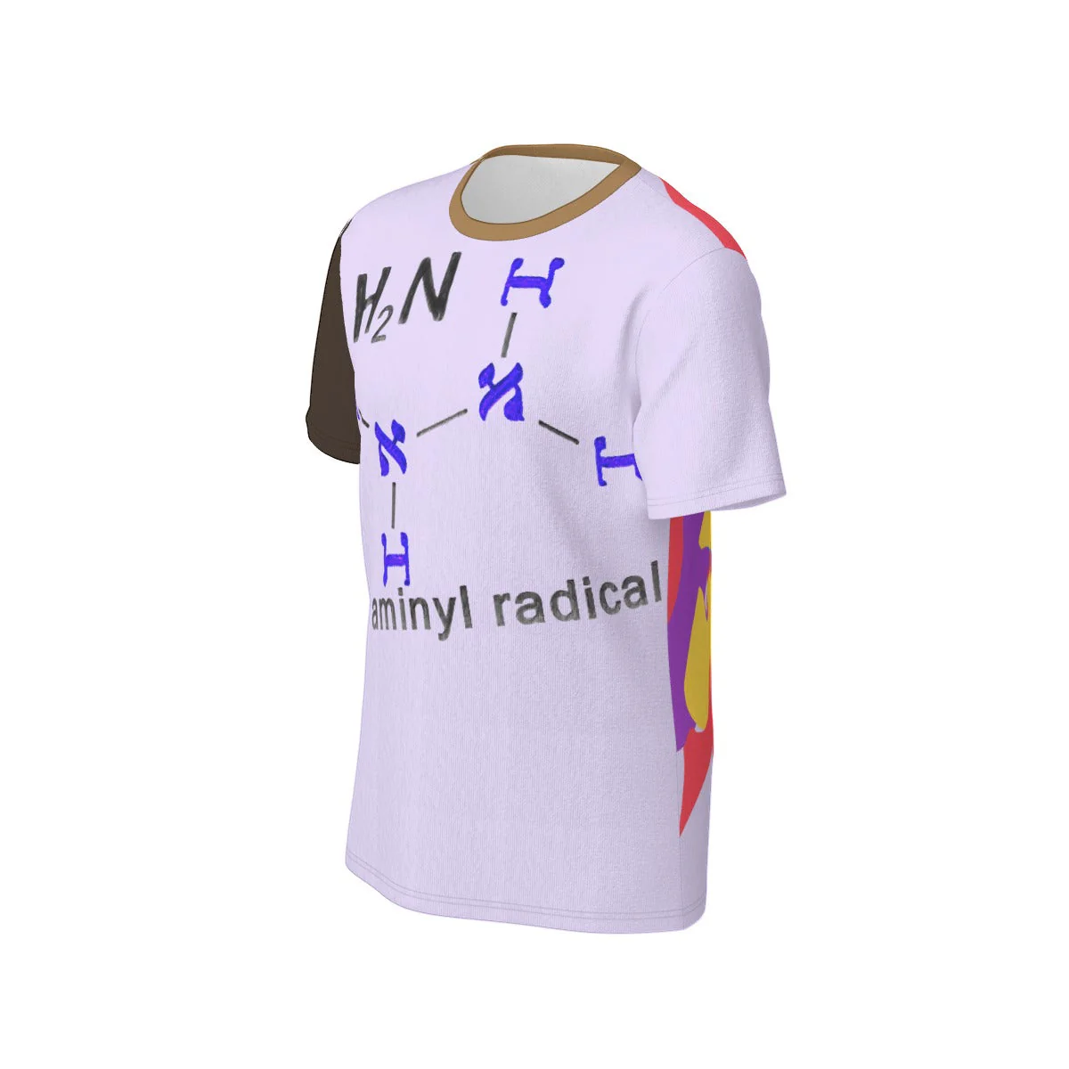 H2N Aminyl Radical Lavender Mens T-Shirt HUE+MAN Collective - Image 4