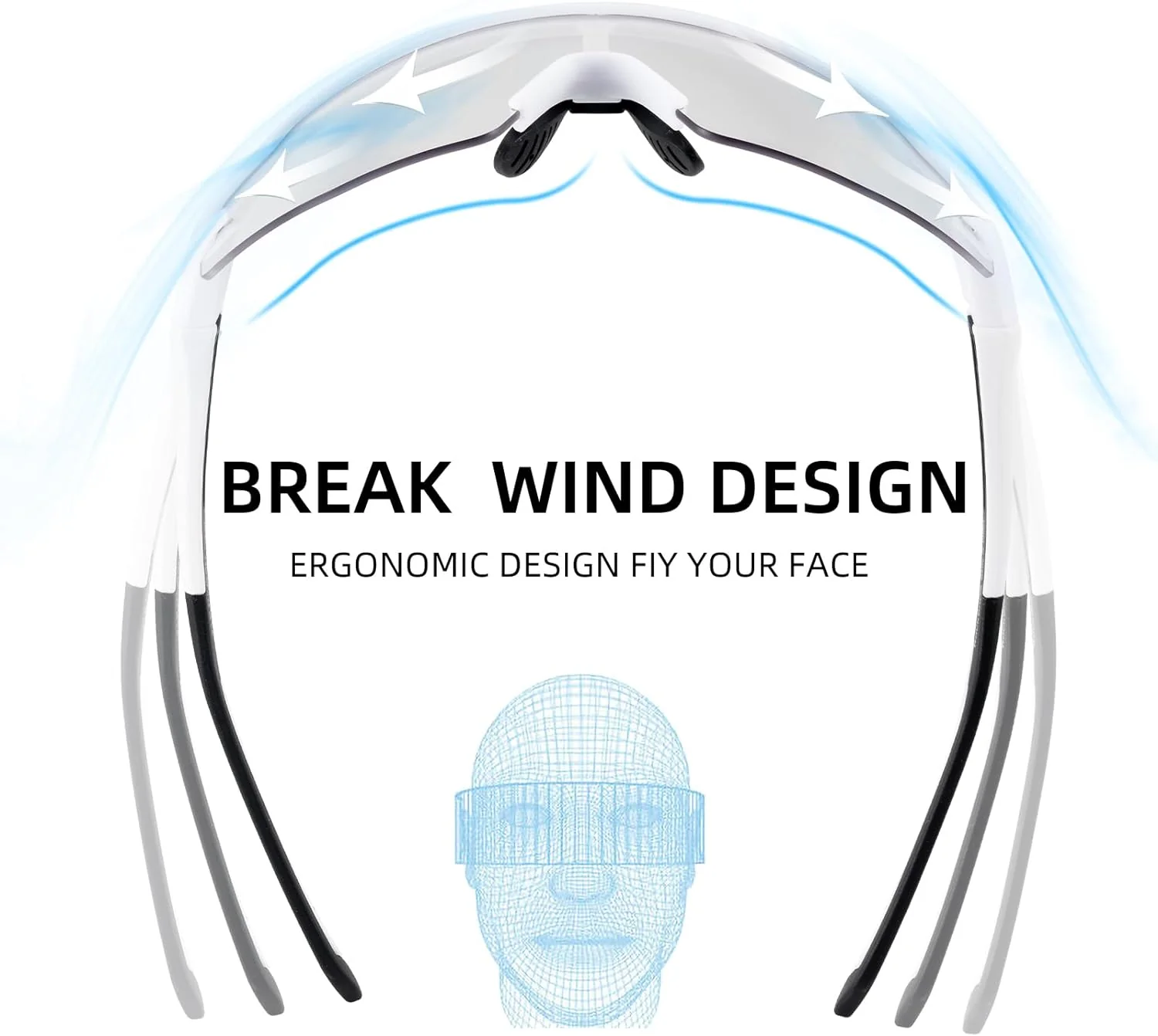 Half Frame Photochromic Sunglasses - Image 27
