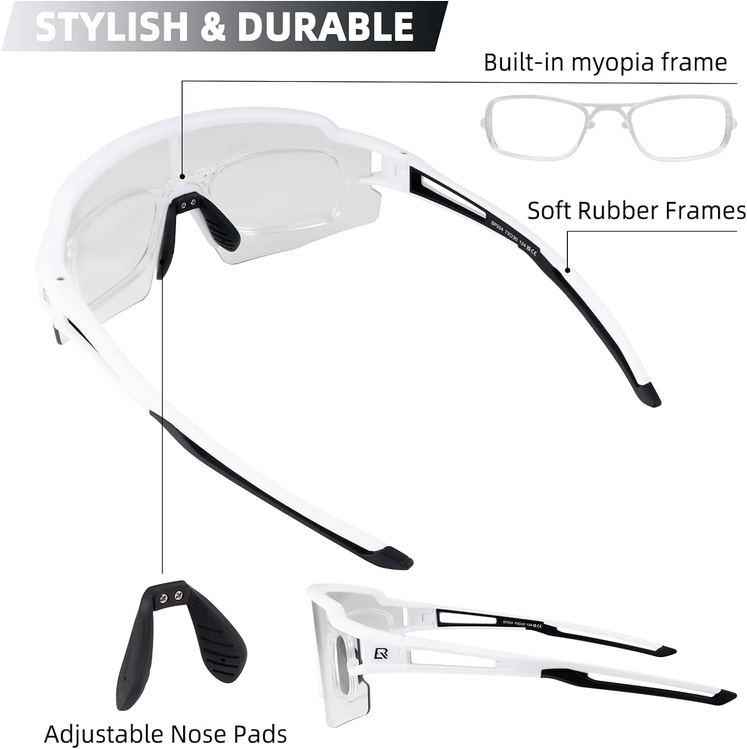 Half Frame Photochromic Sunglasses - Image 28