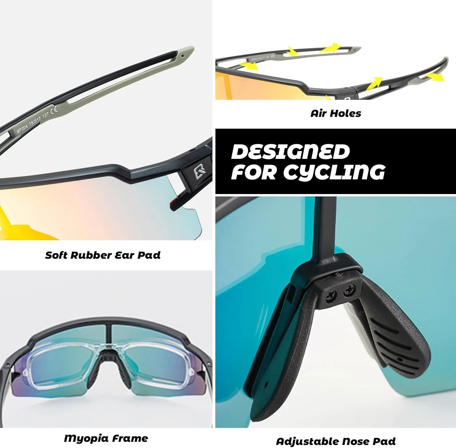 Half Frame Photochromic Sunglasses - Image 47