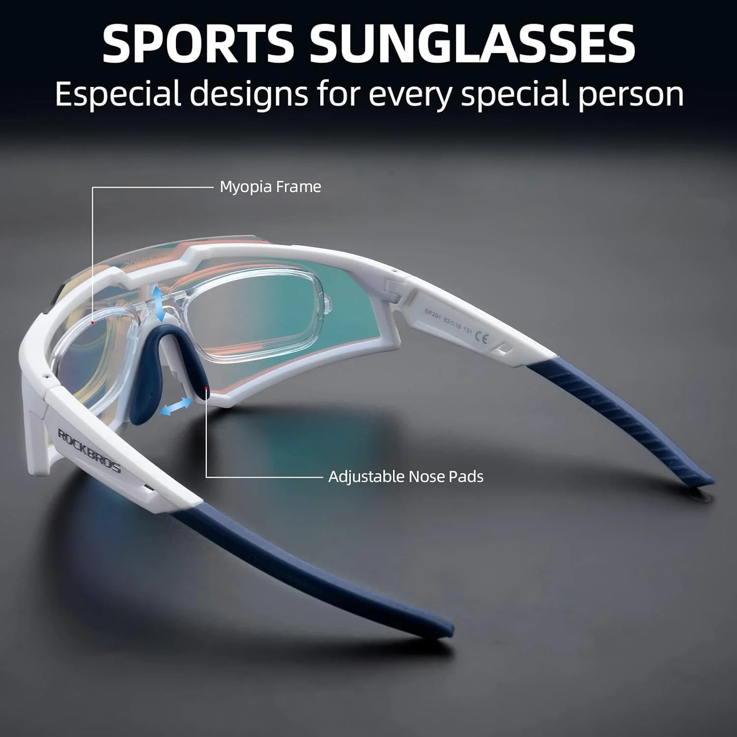 Half Frame Photochromic Sunglasses - Image 63
