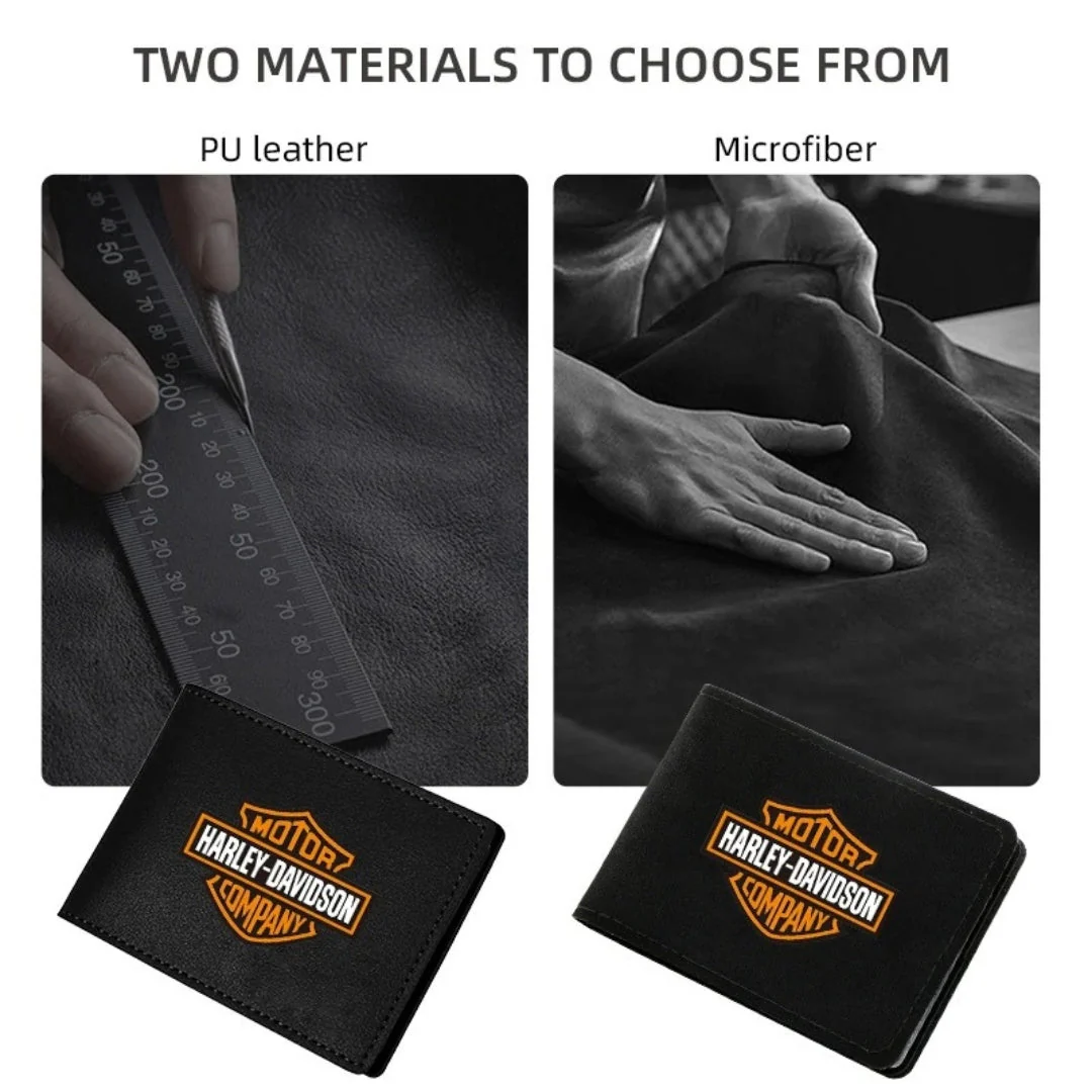 Harley Metro Compact Wallet – Minimalist Bifold Edition - Image 7
