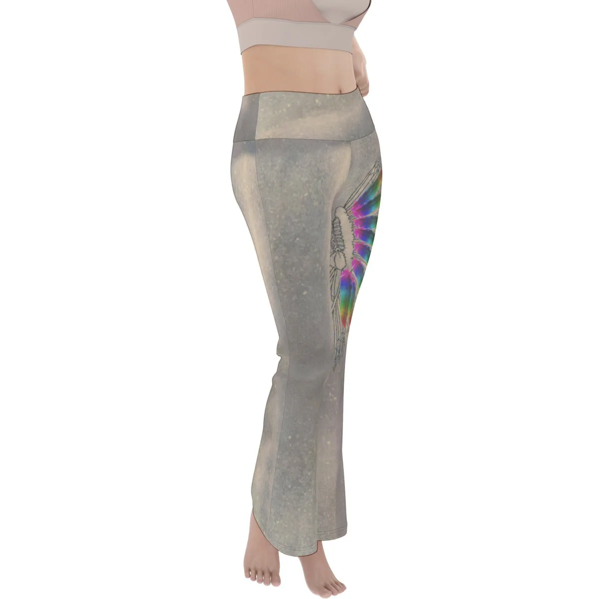 Hazey Breeze Women's SUPA Flare Yoga Pants - Image 3