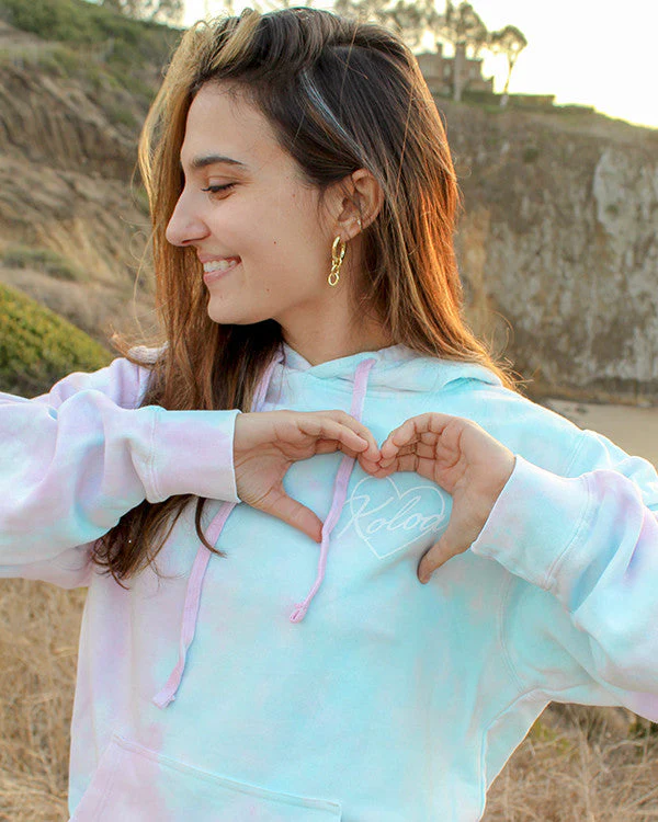 Heart In Koloa Tie-Dyed Hoodie - Image 2