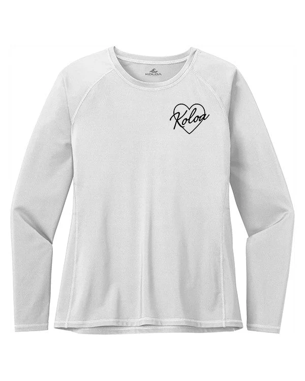 Heart In Koloa Women's Long Sleeve Rash Guard - Image 4