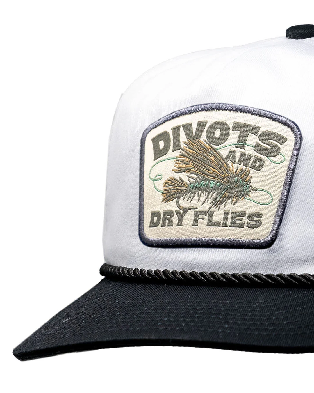 Heritage Rope Hat - Divots & Dry Flies - Domino - Image 5