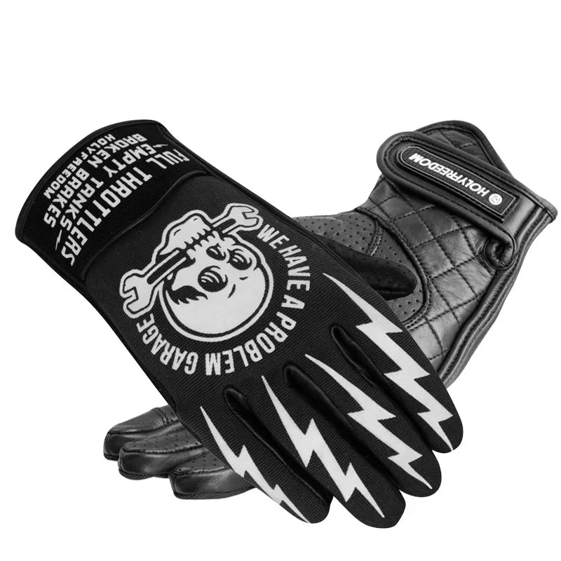 Holyfreedom Leather Hard Shell Breathable Gloves - Image 3
