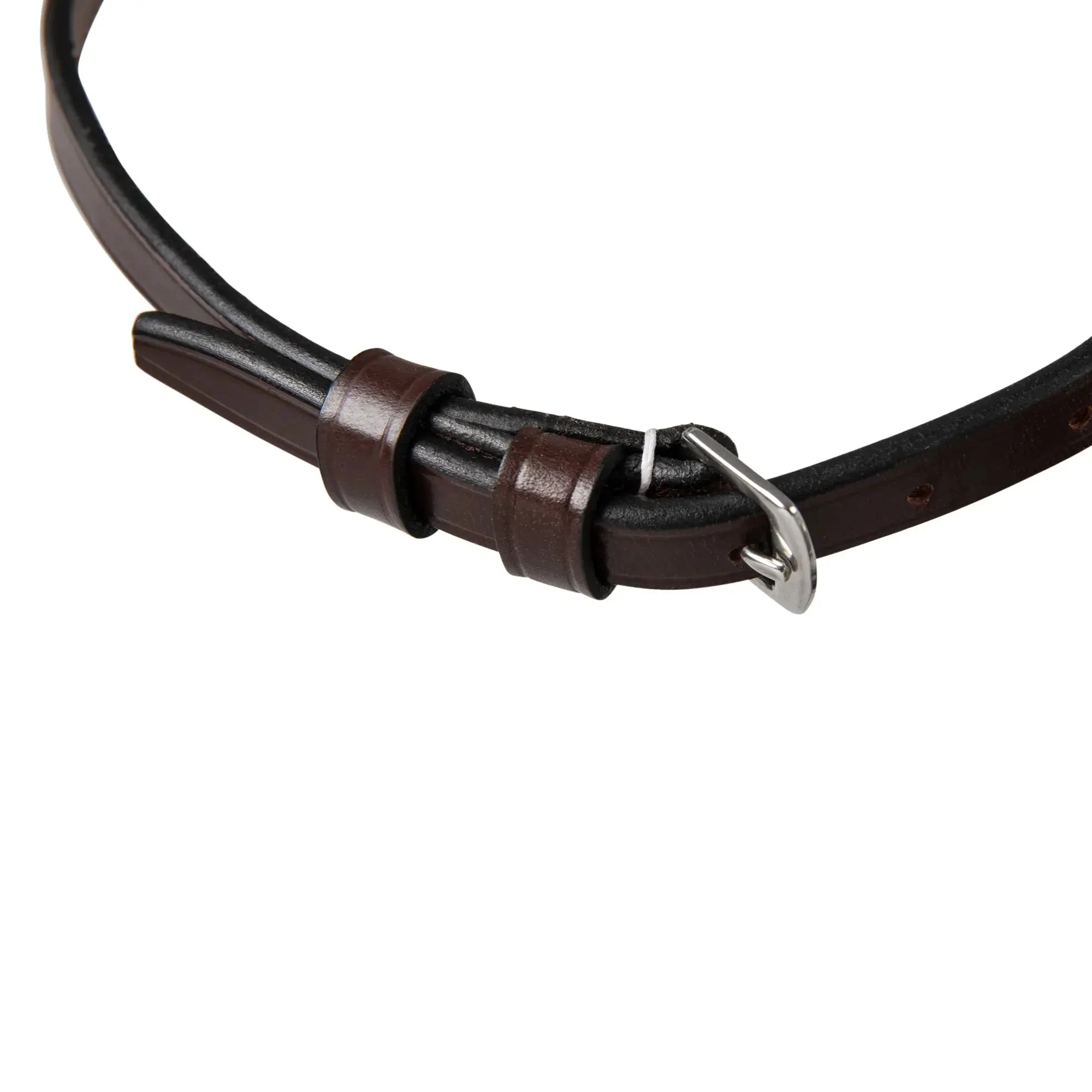 Huntley Equestrian Flash Leather Loop Noseband Attachment - Image 5