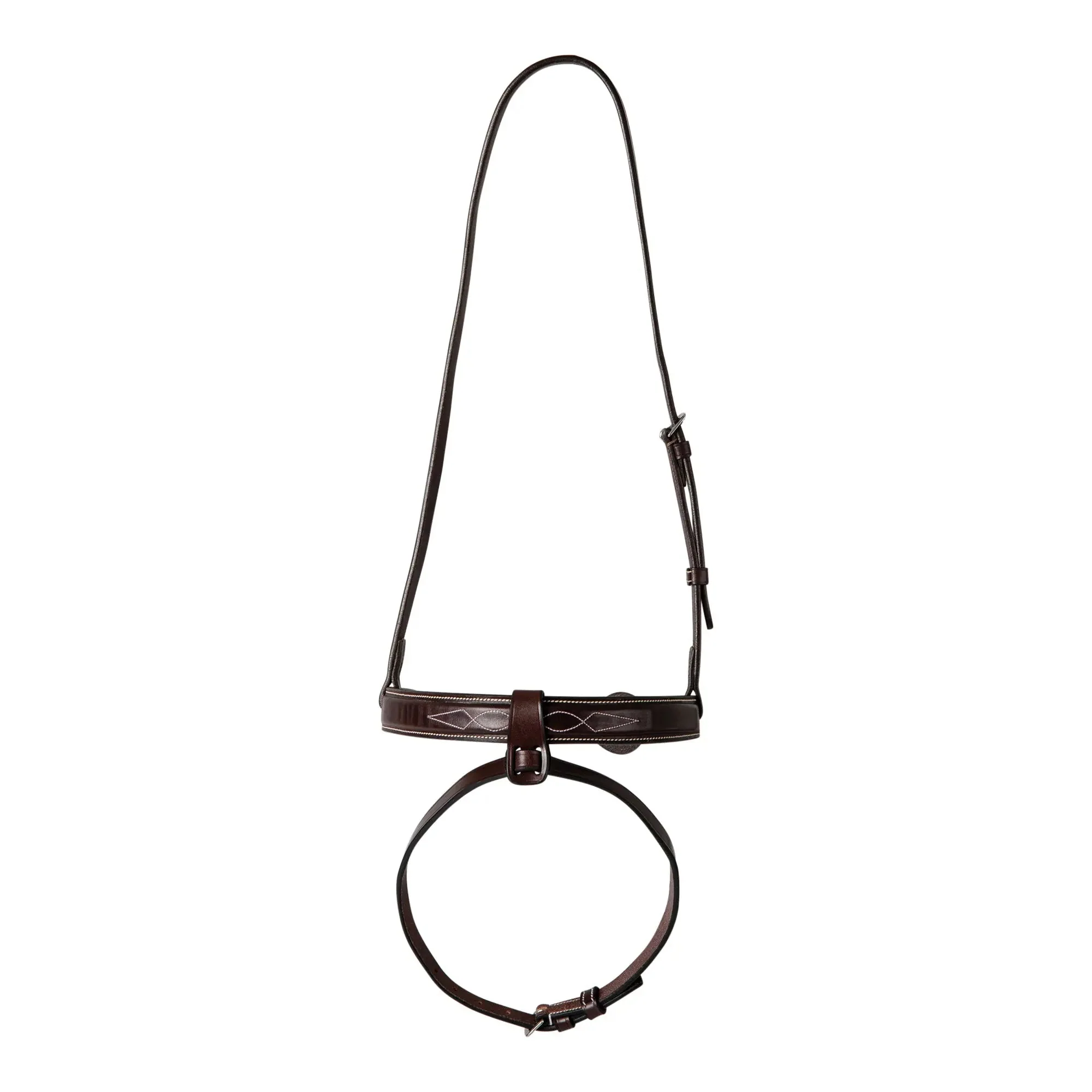 Huntley Equestrian Flash Leather Loop Noseband Attachment - Image 6