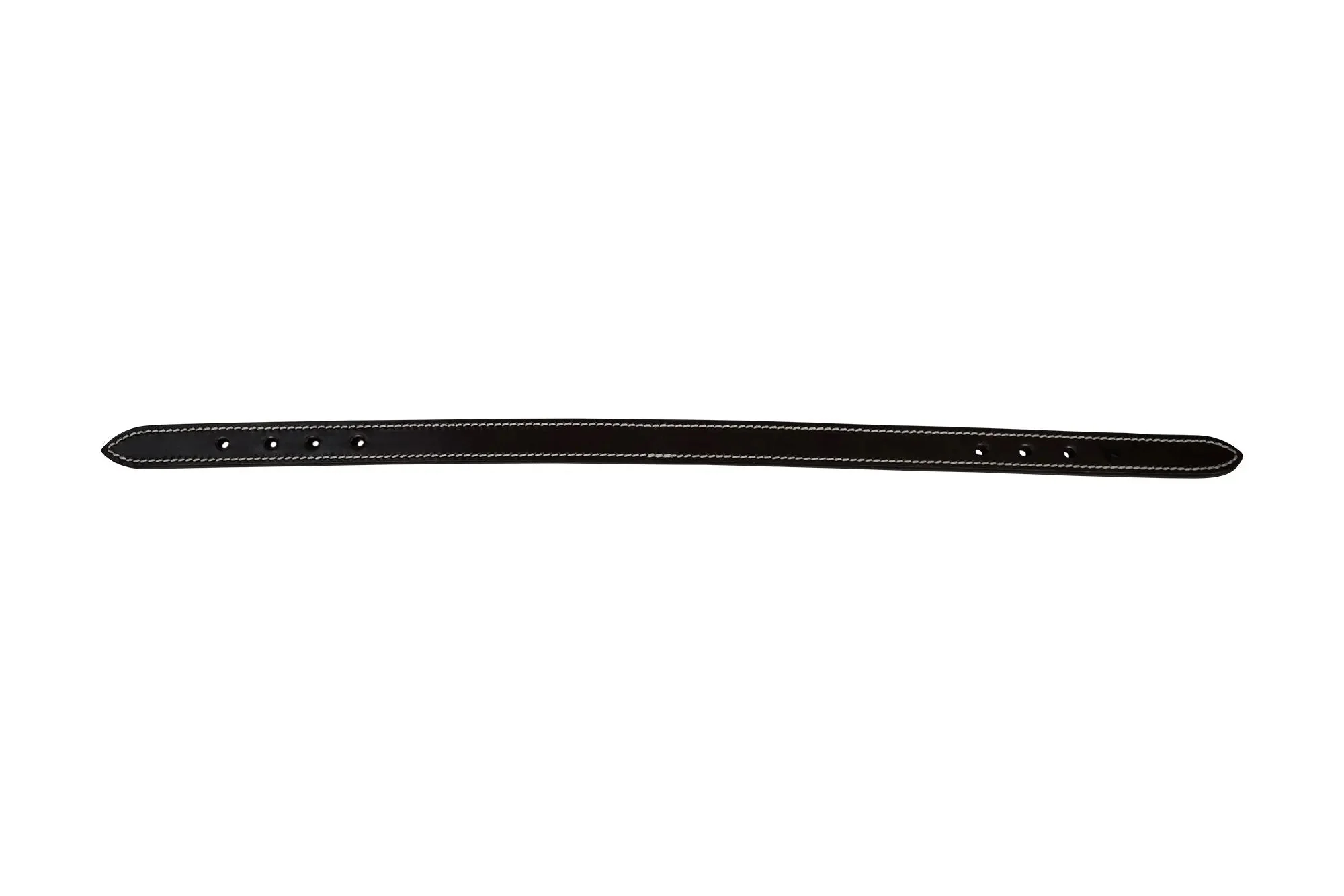 Huntley Equestrian Triple Stitched Leather Halter Replacement Crown Piece - Image 2