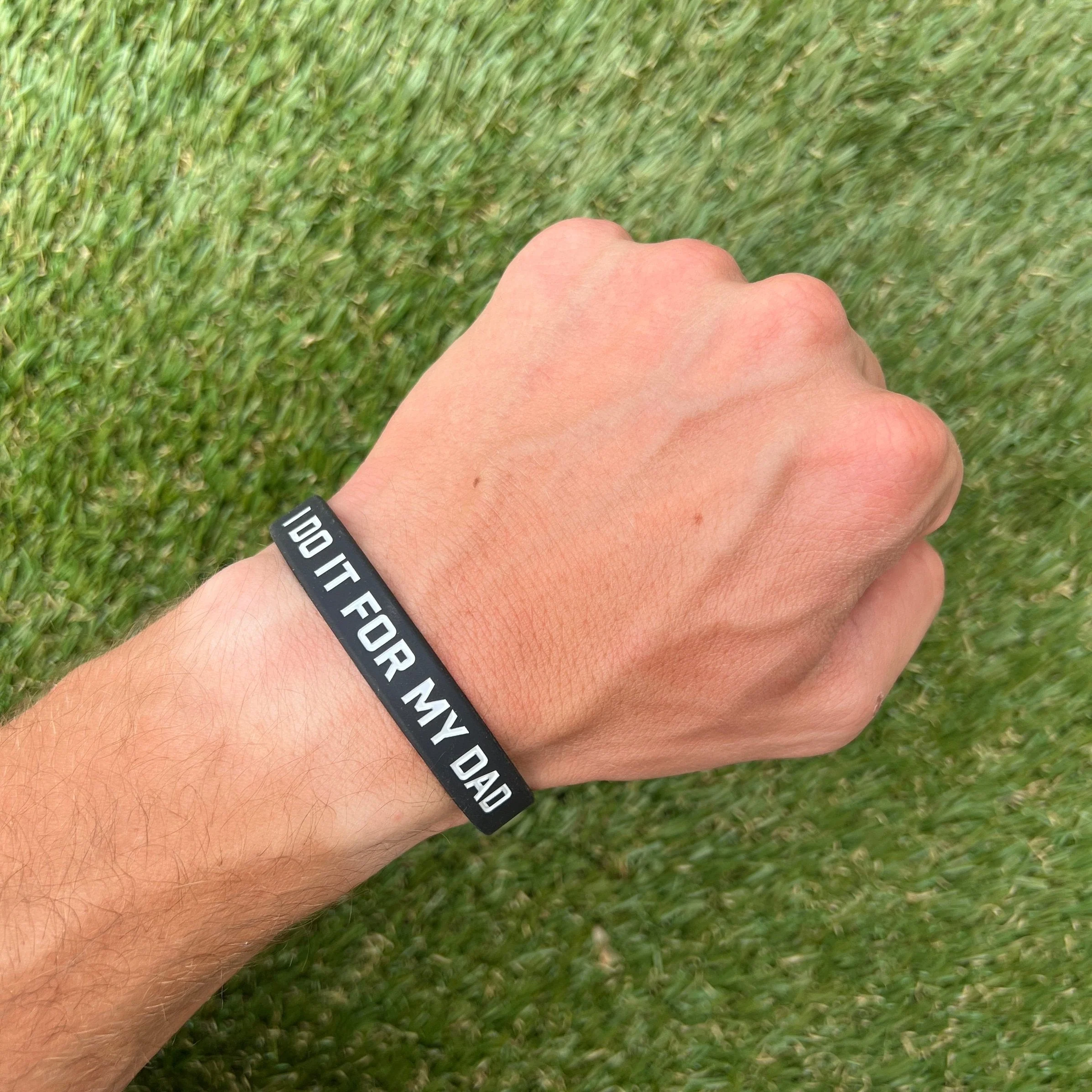 I DO IT FOR MY DAD Wristband - Image 2