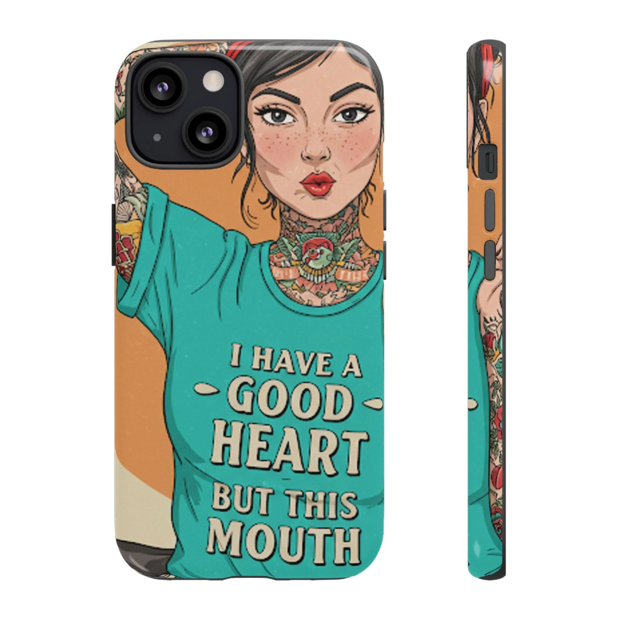 I Have A Good Heart Tough Phone Case - Image 17