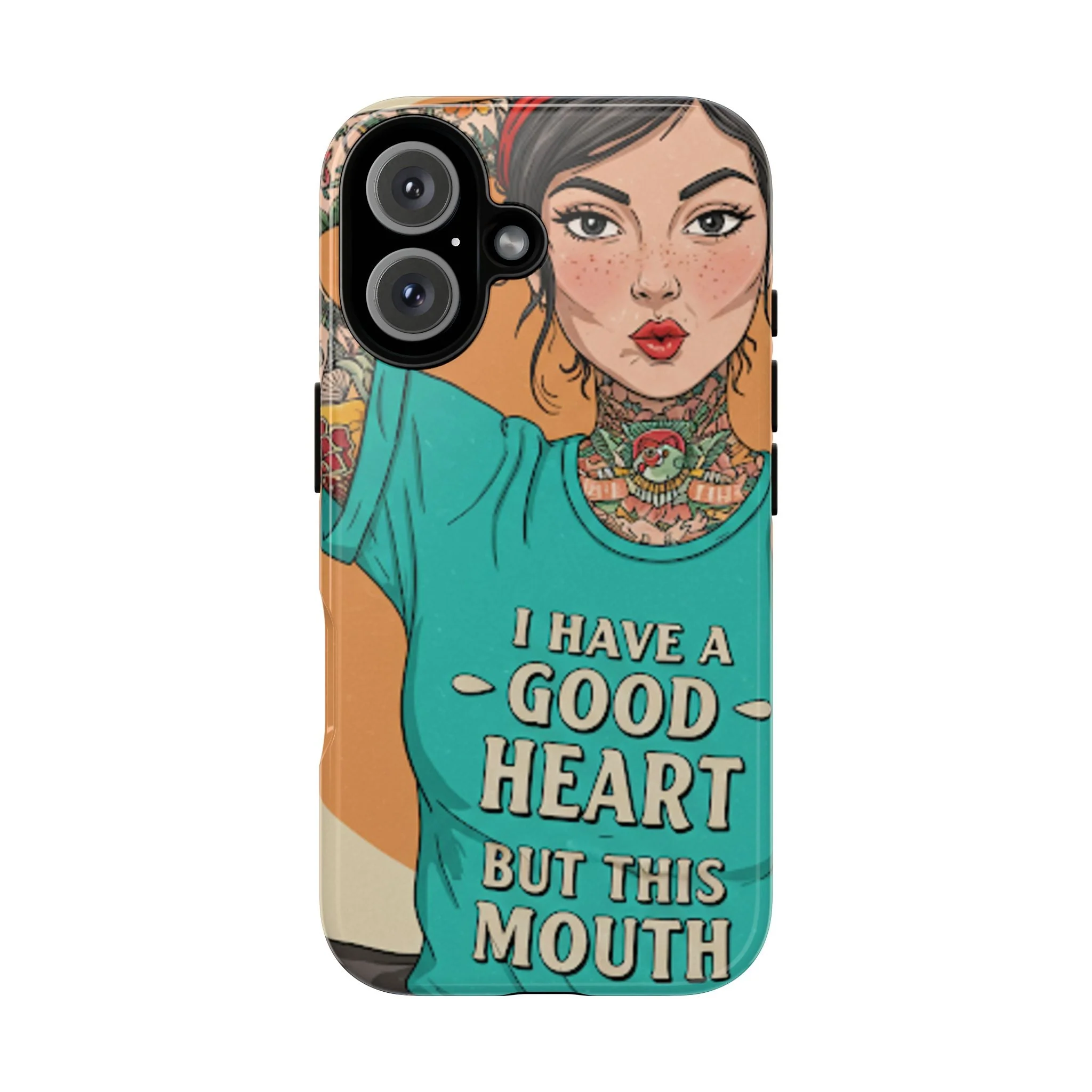 I Have A Good Heart Tough Phone Case - Image 2