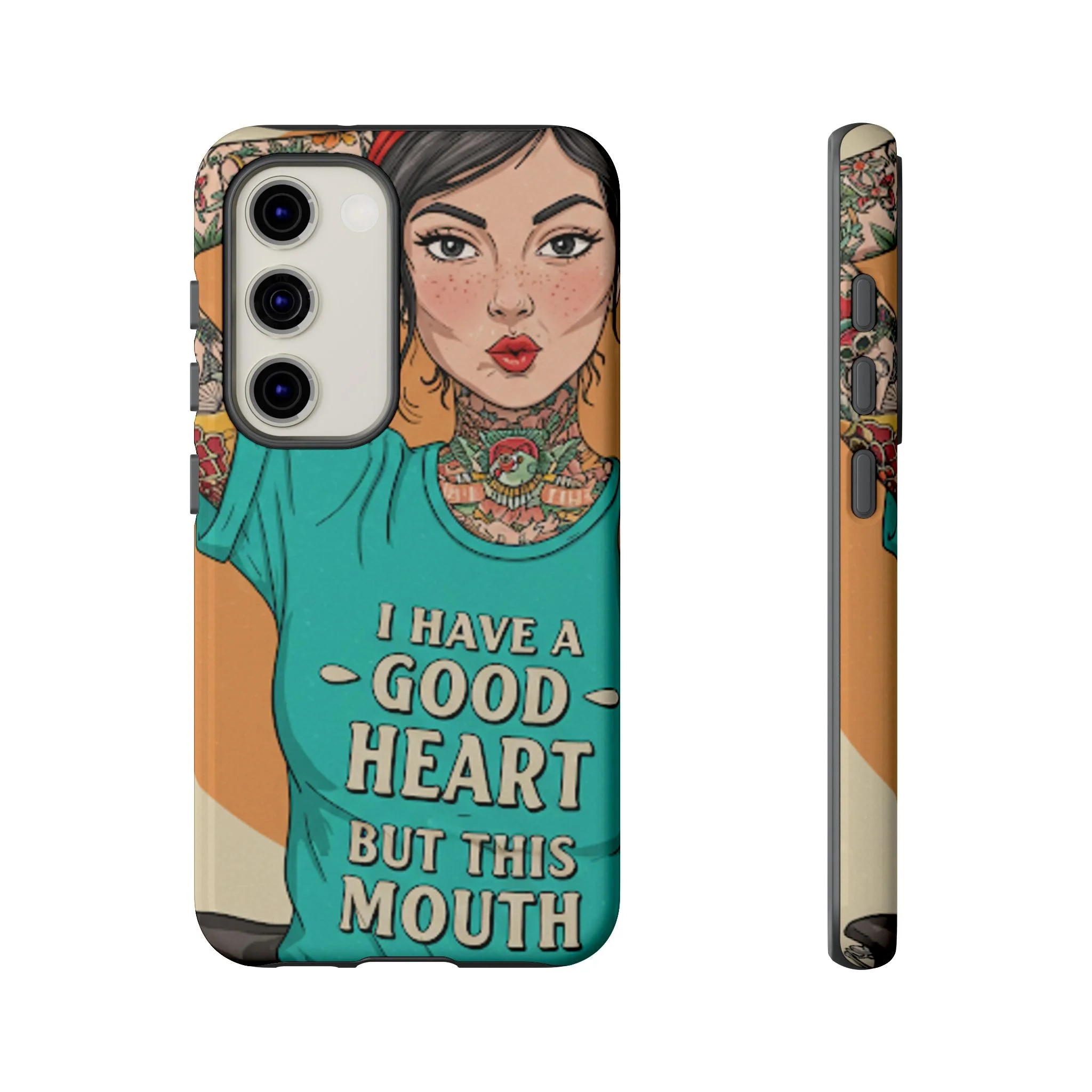 I Have A Good Heart Tough Phone Case - Image 25