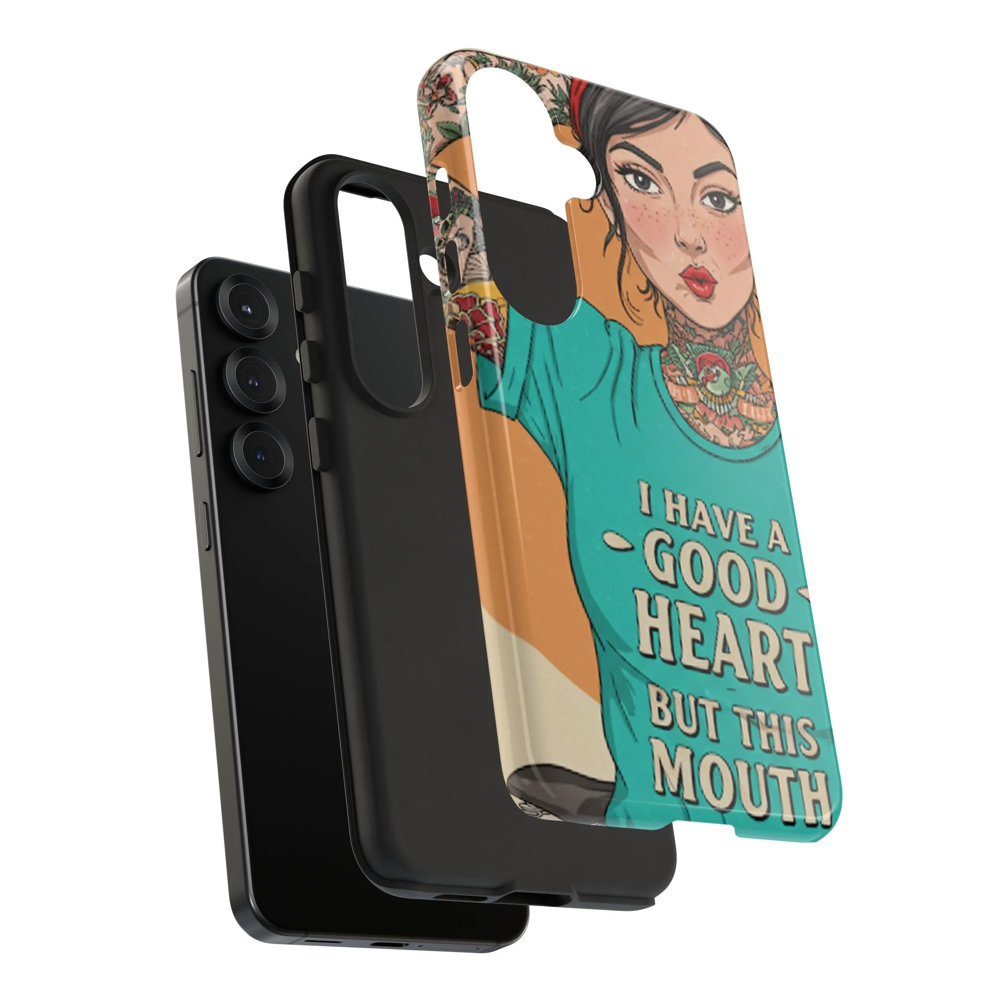 I Have A Good Heart Tough Phone Case - Image 81