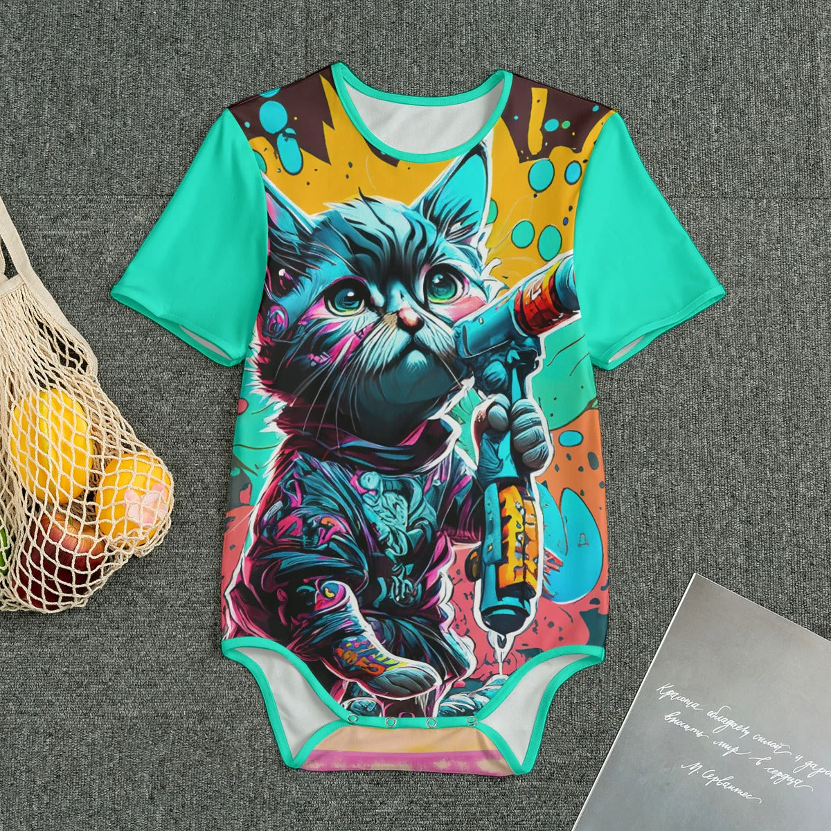 I Have Cat(S) Unisex Adult Onesie - Image 2