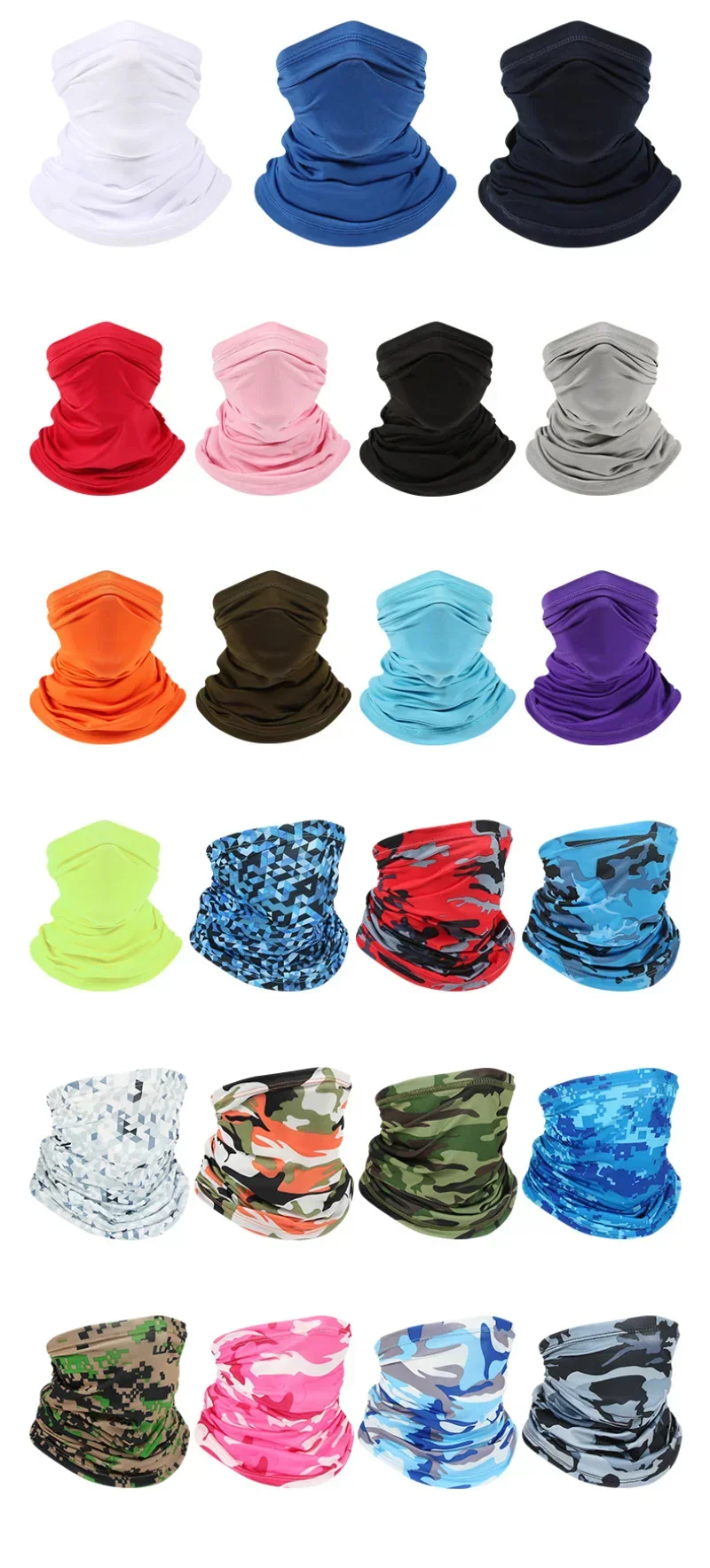Ice Silk UV Protection Scarf - Image 28
