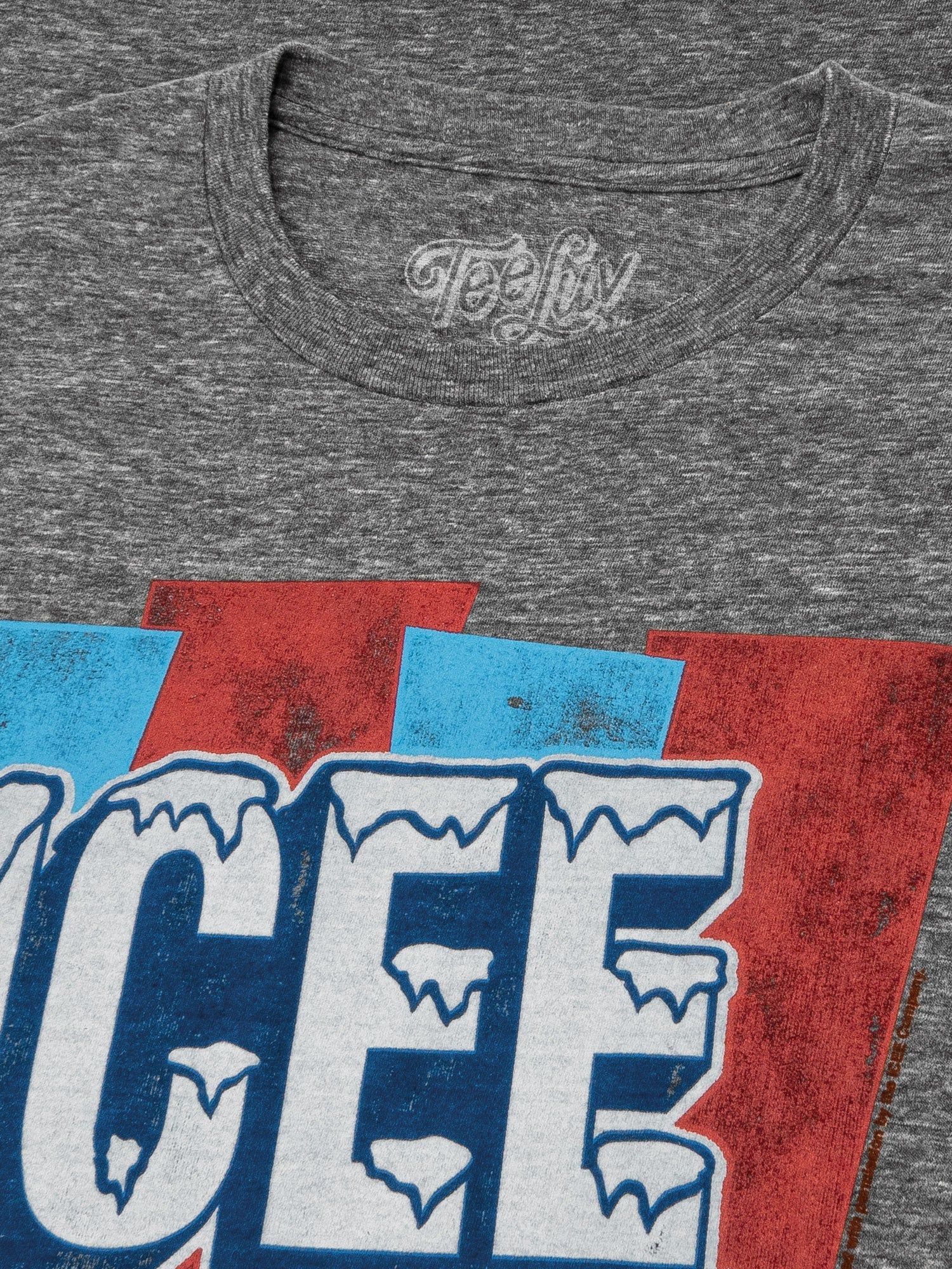 ICEE Faded Logo T-Shirt - Gray - Image 2