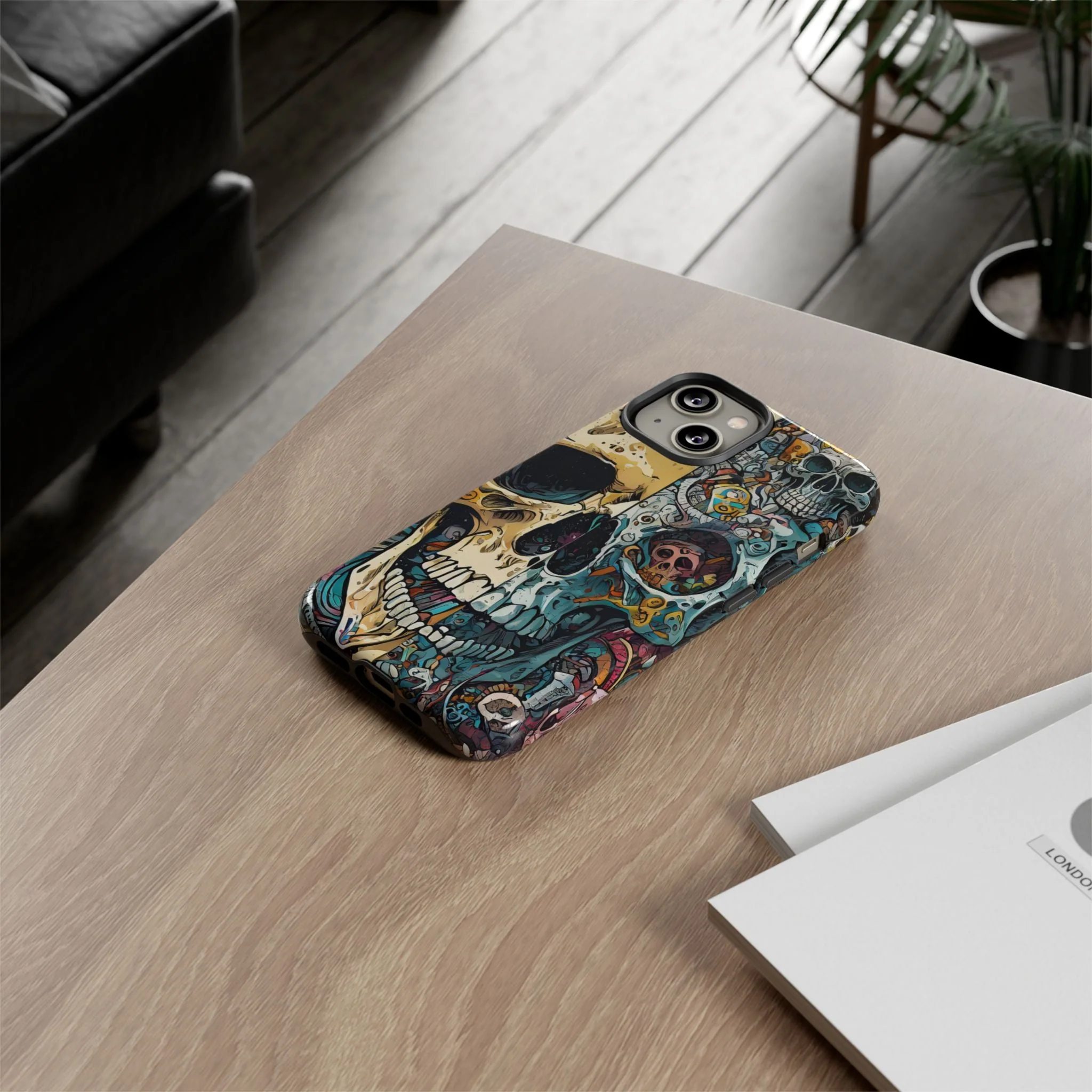 Iconic Skulls Tough Phone Case - Image 13