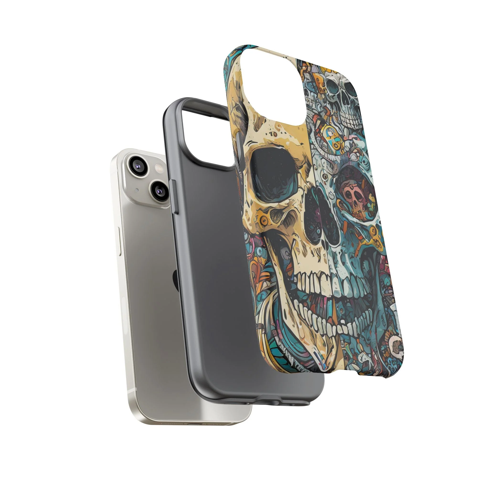 Iconic Skulls Tough Phone Case - Image 15