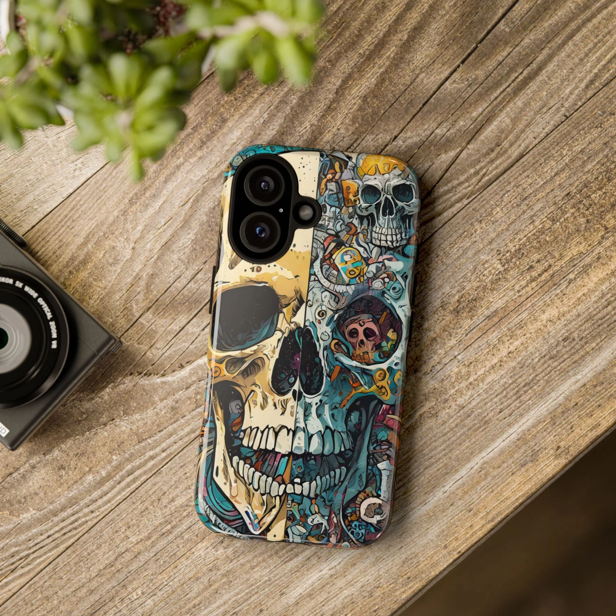 Iconic Skulls Tough Phone Case - Image 23